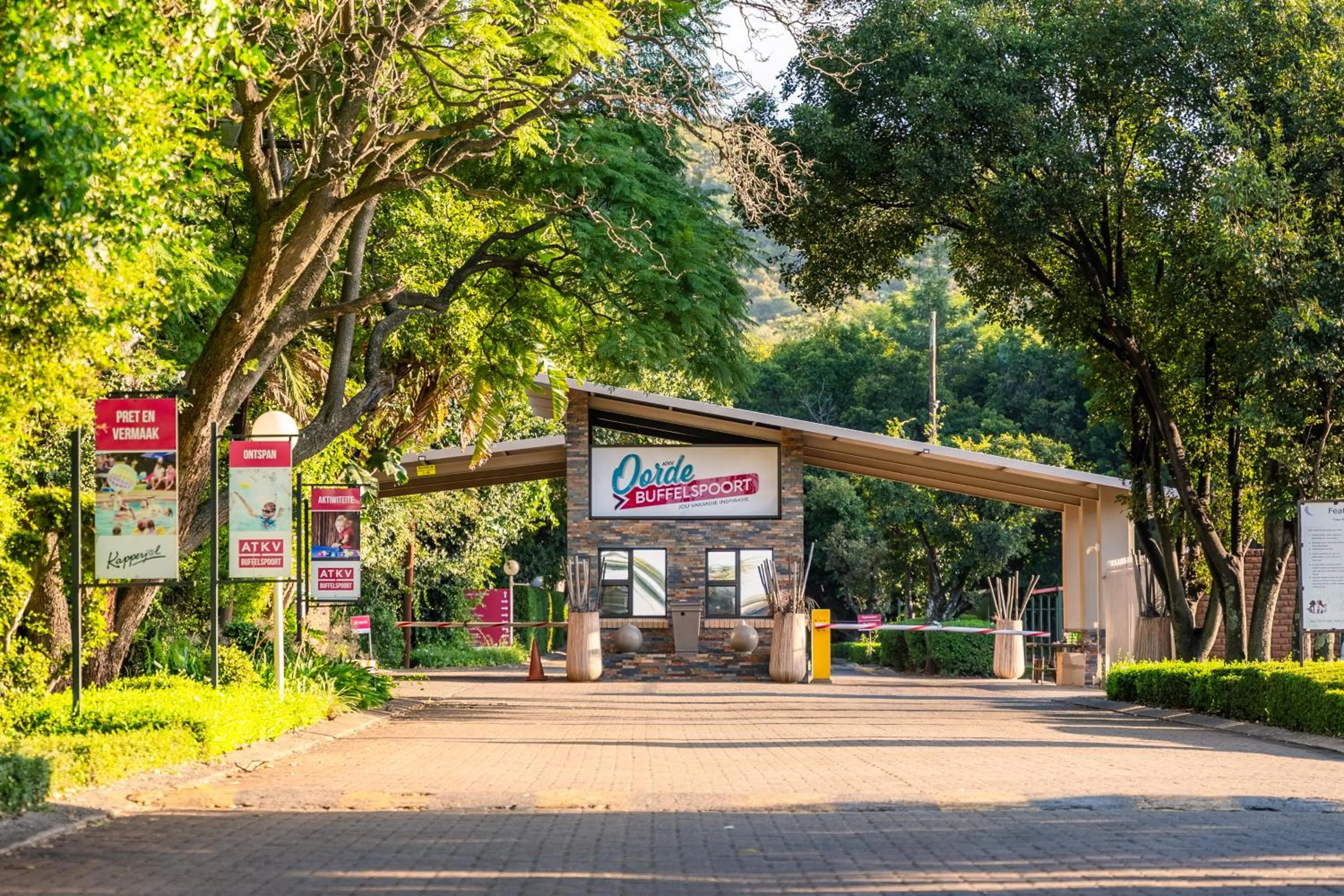 Facade/entrance in ATKV Buffelspoort
