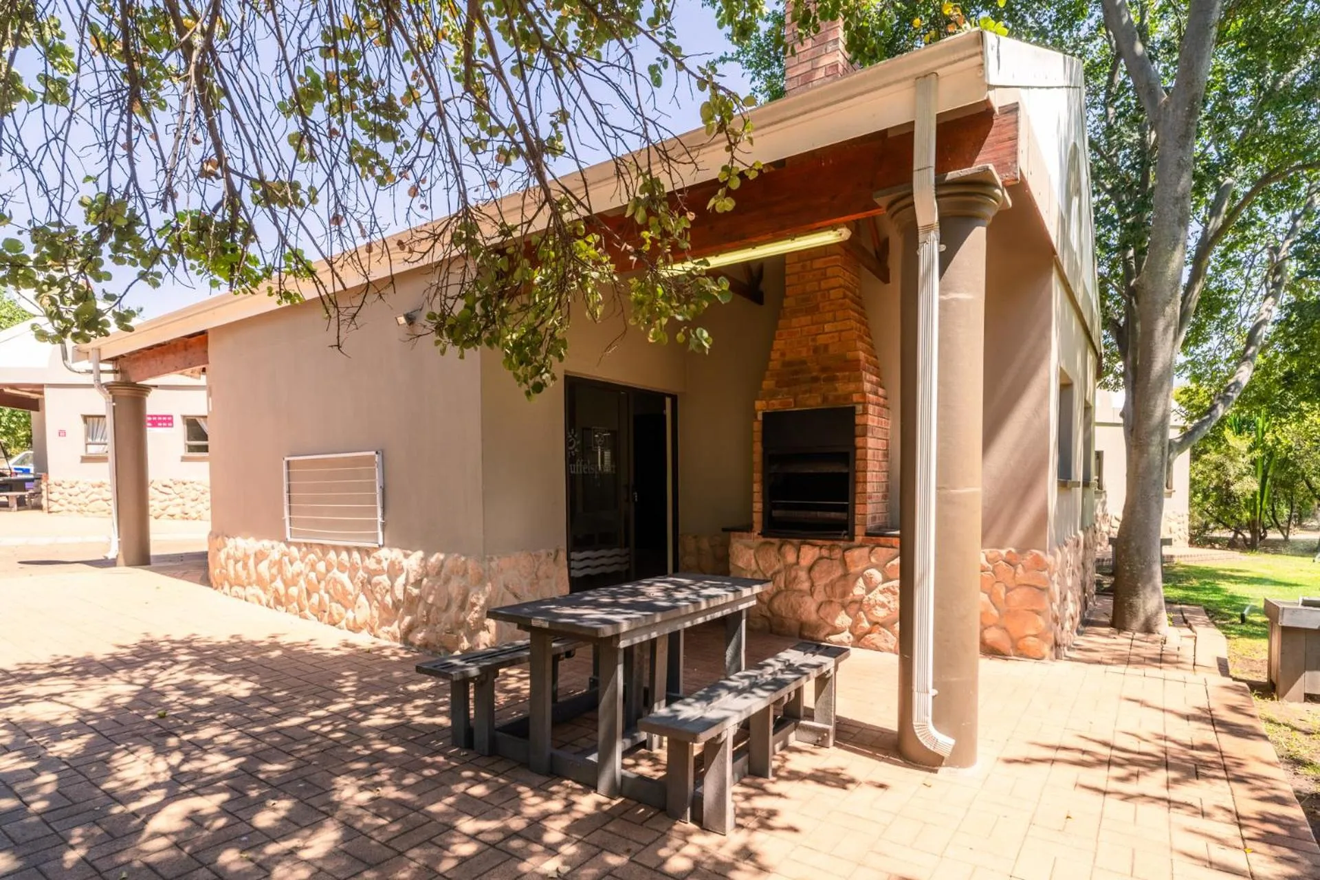 Patio in ATKV Buffelspoort