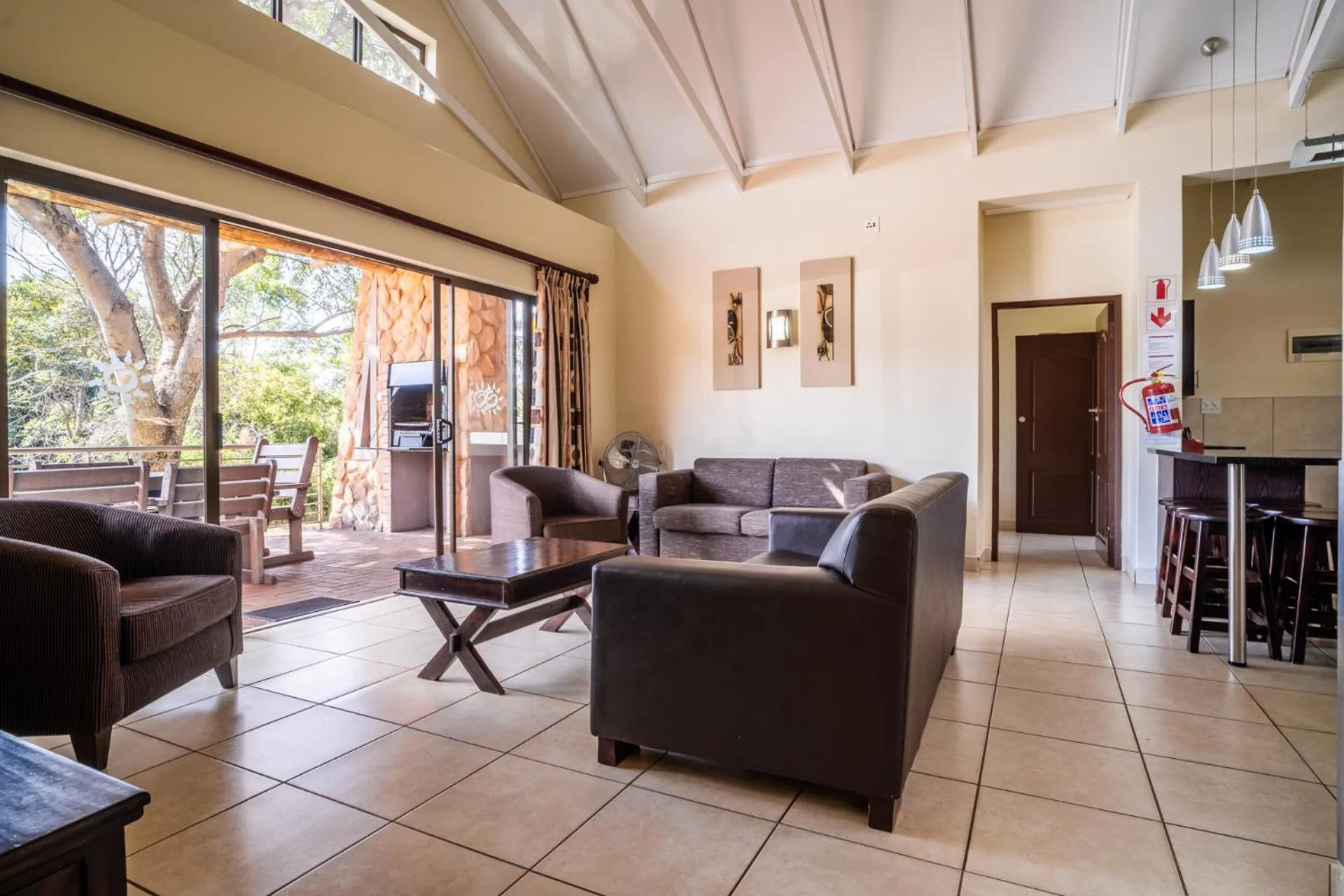 Patio in ATKV Buffelspoort