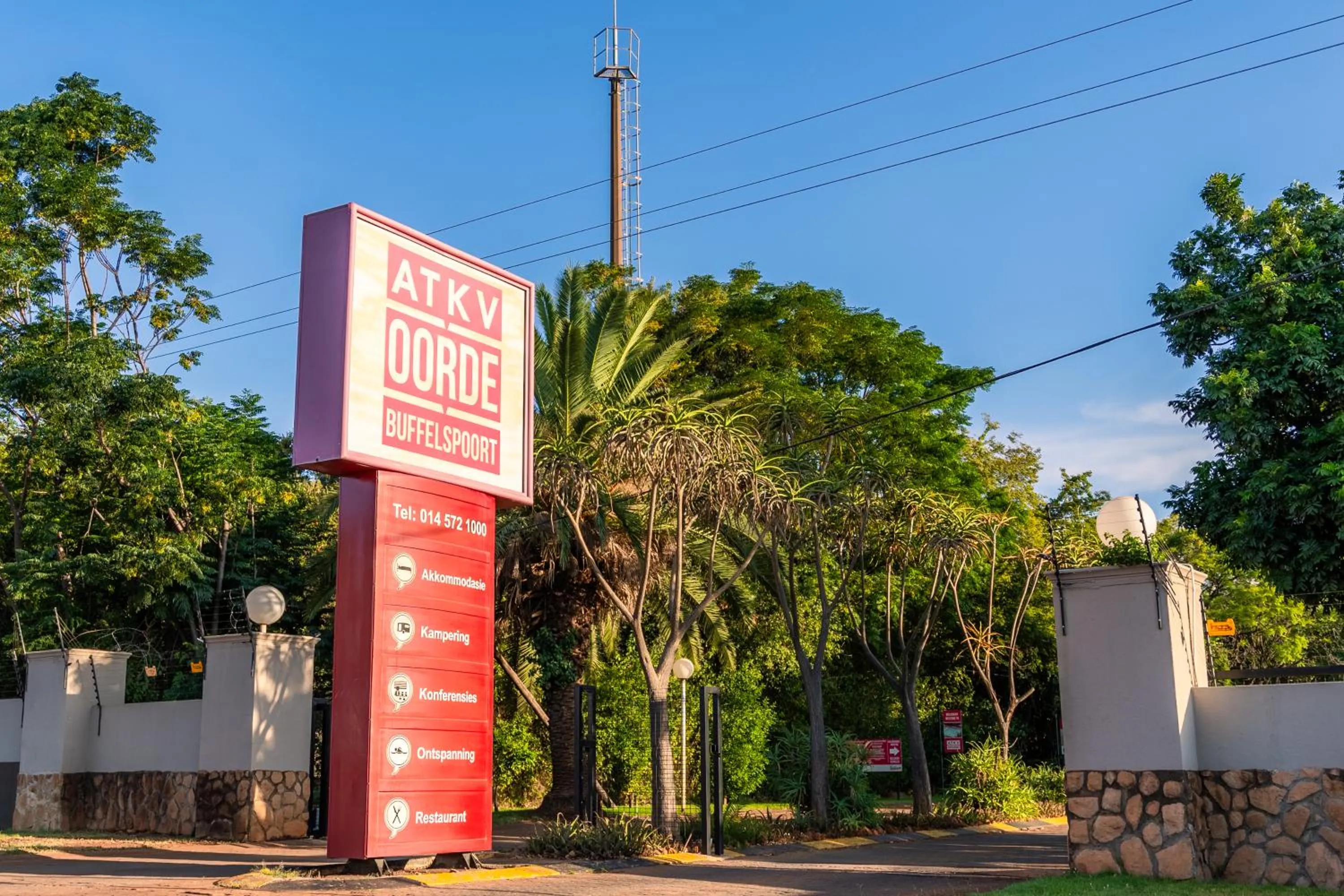 Facade/entrance in ATKV Buffelspoort