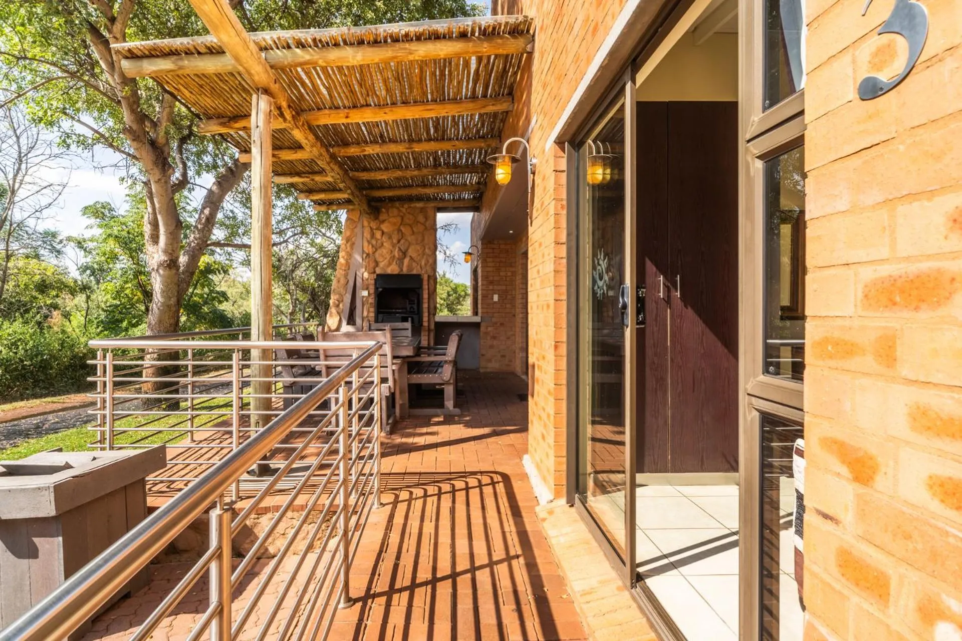 Patio in ATKV Buffelspoort