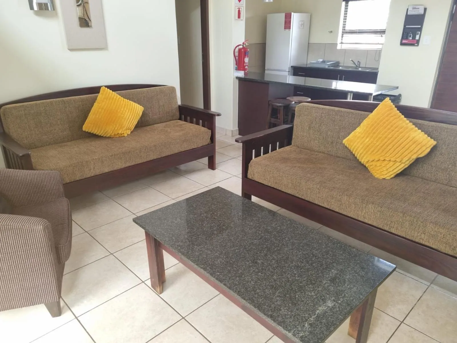 Living room in ATKV Buffelspoort