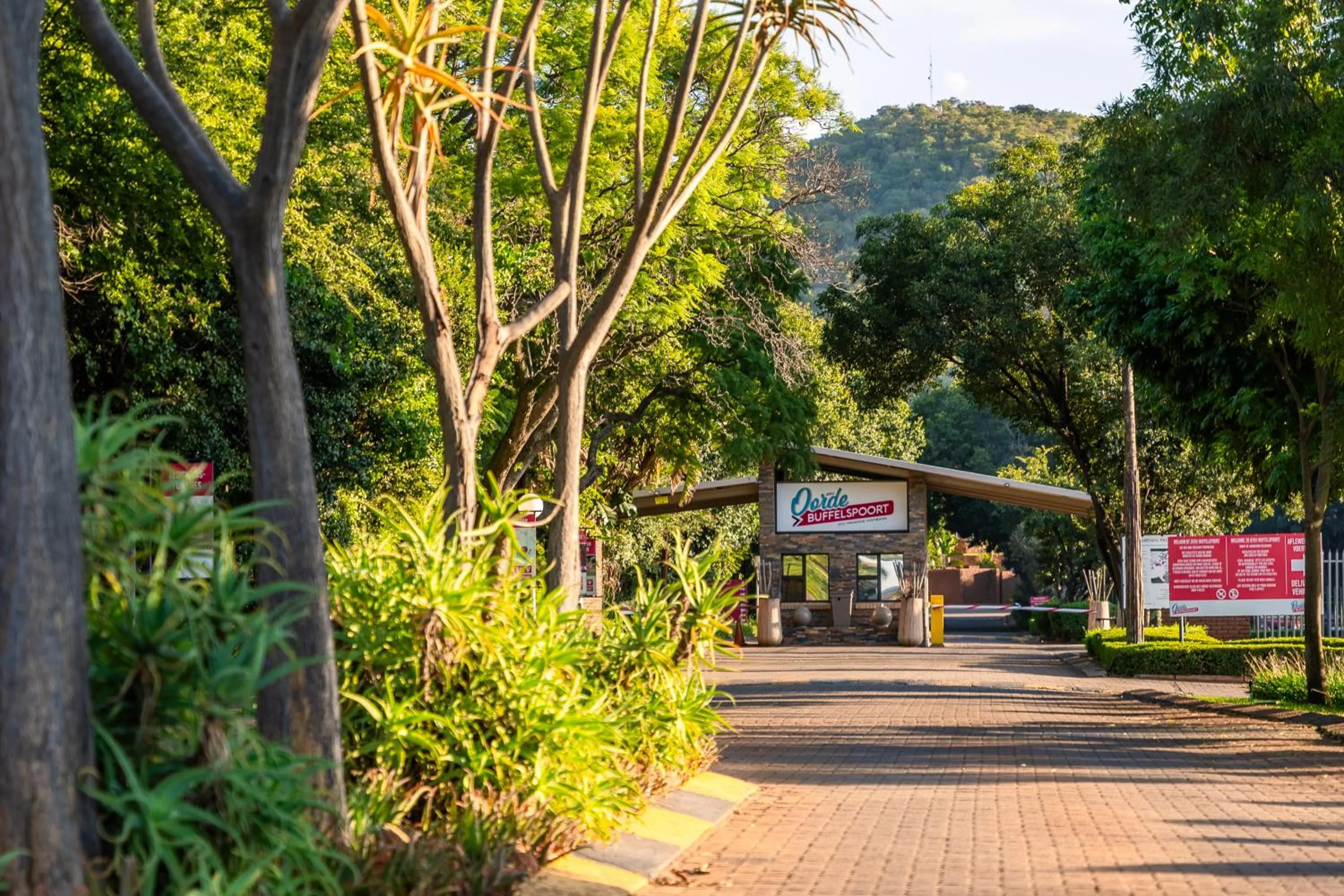Facade/entrance in ATKV Buffelspoort