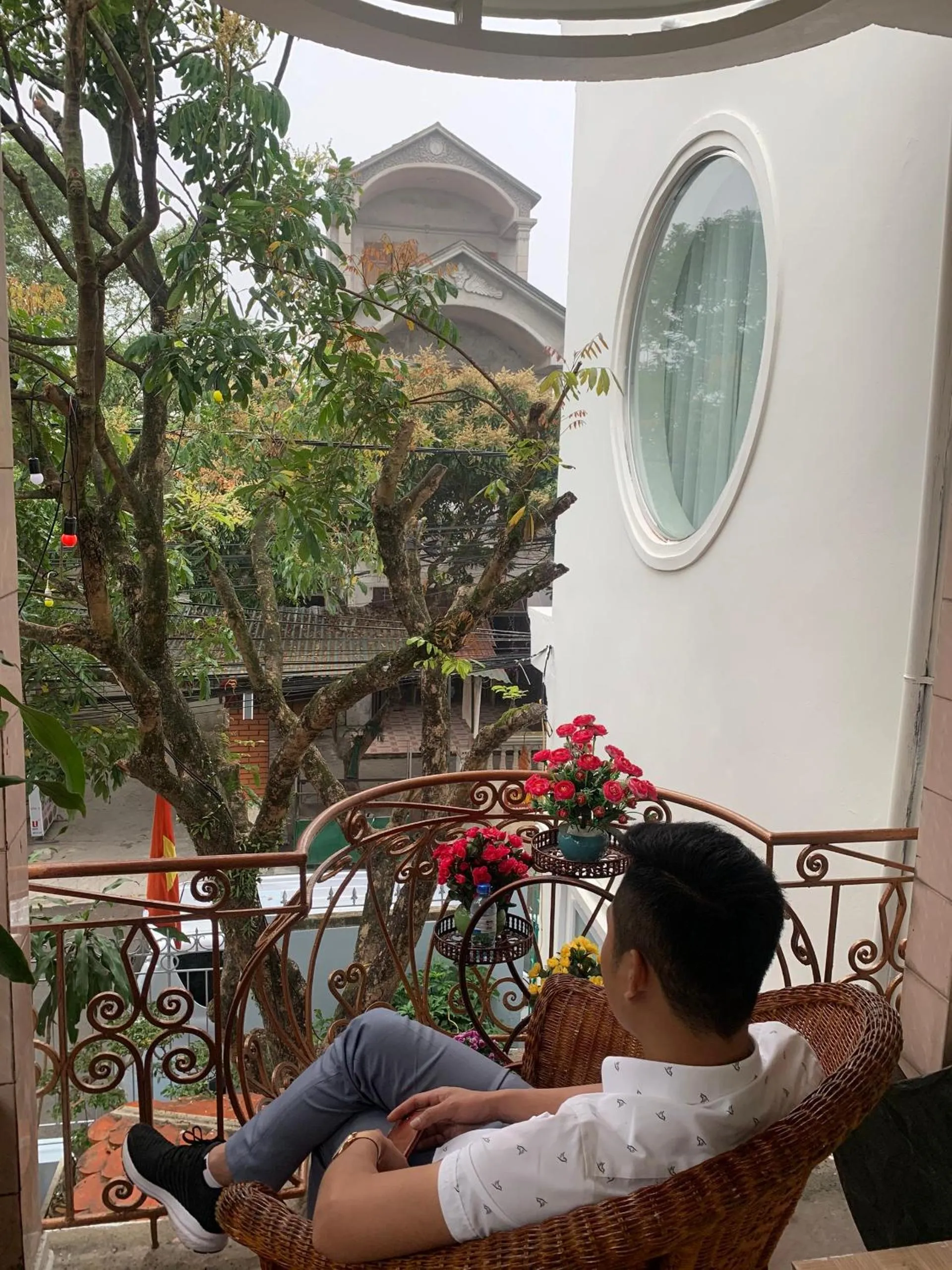 Balcony/Terrace in Sen's Homestay