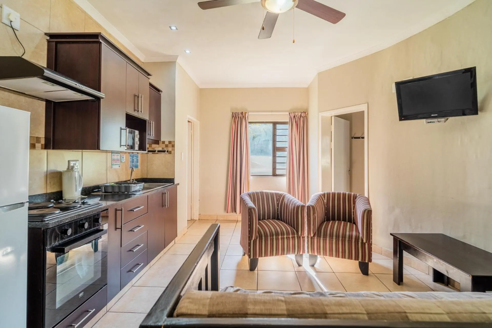 Seating area in ATKV Goudini Spa