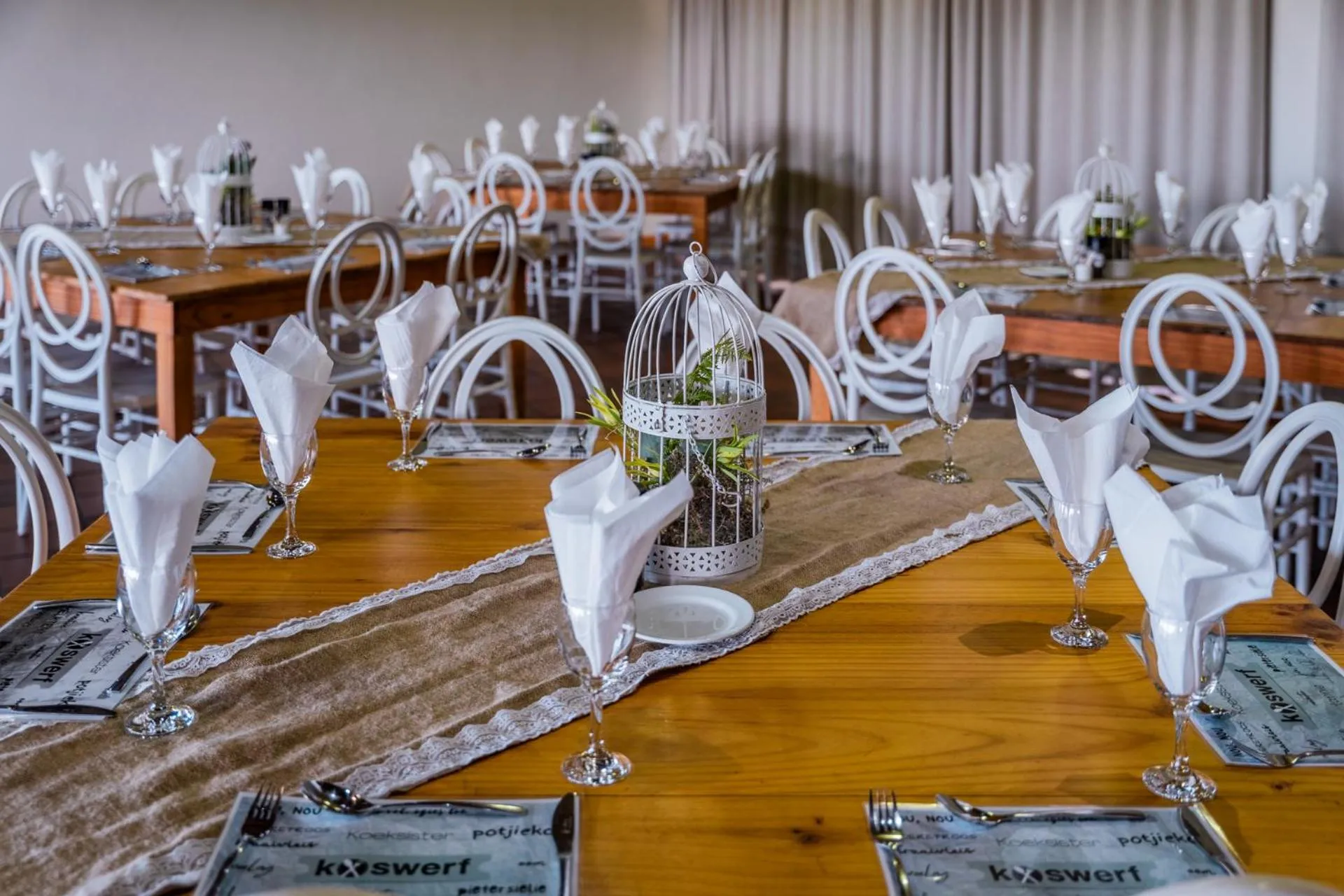 Banquet/Function facilities in ATKV Goudini Spa