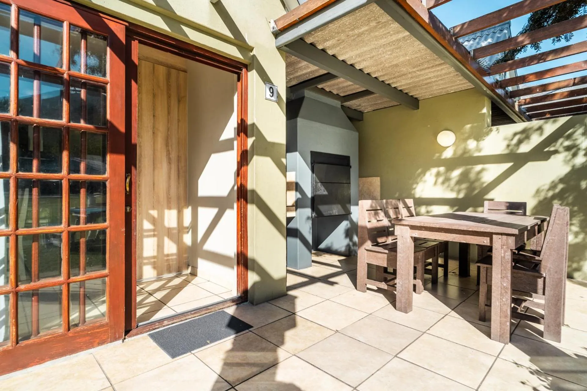 Patio in ATKV Goudini Spa