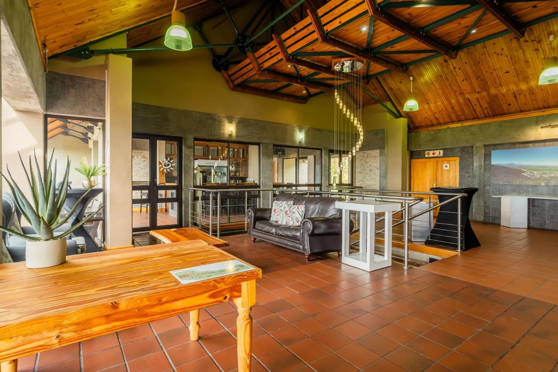 Seating area in ATKV Goudini Spa