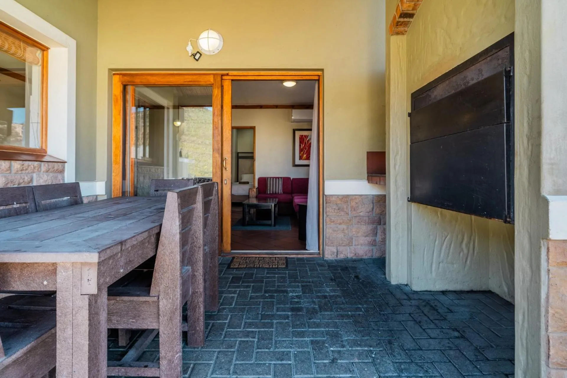 Patio in ATKV Goudini Spa