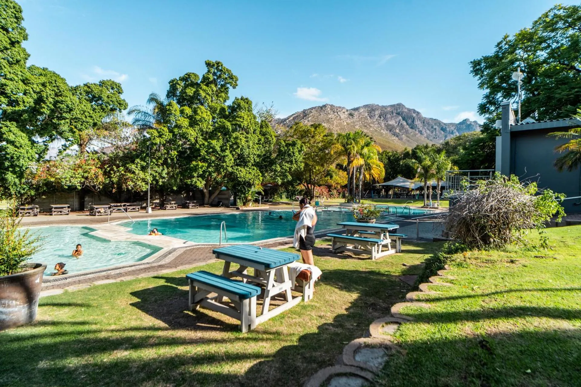 Swimming pool in ATKV Goudini Spa