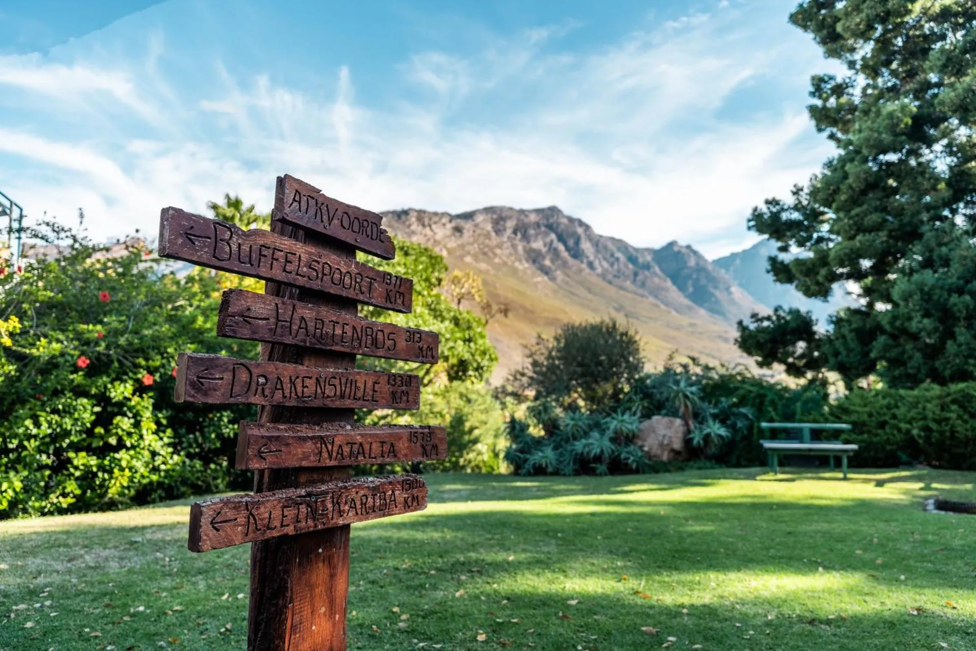 Natural landscape in ATKV Goudini Spa