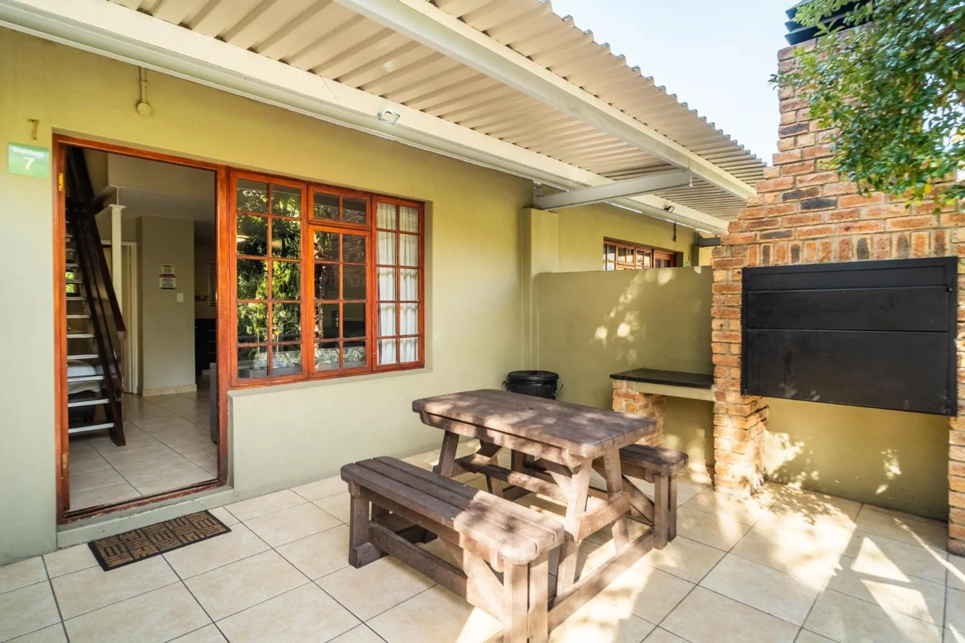 Patio in ATKV Goudini Spa