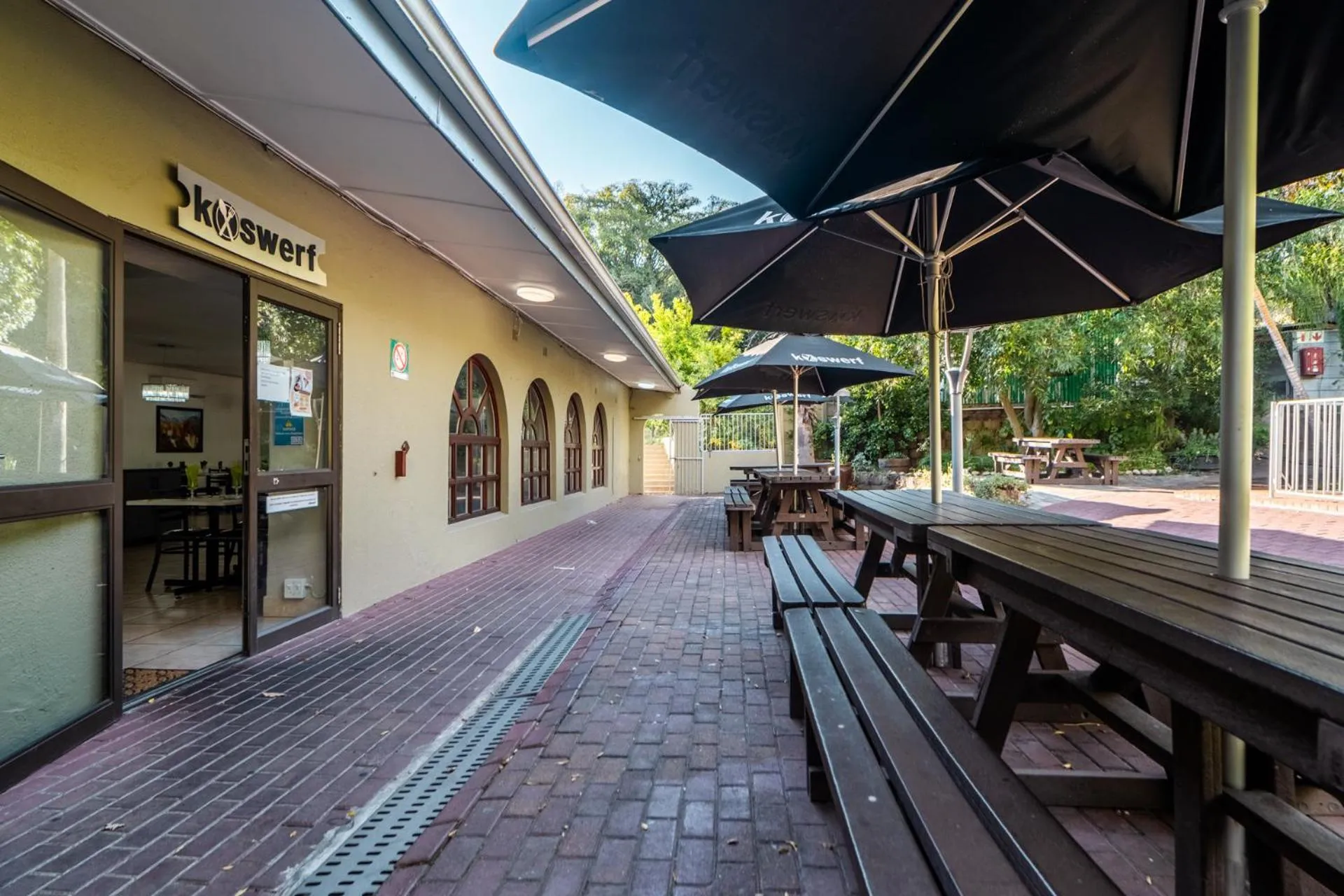 Patio in ATKV Goudini Spa