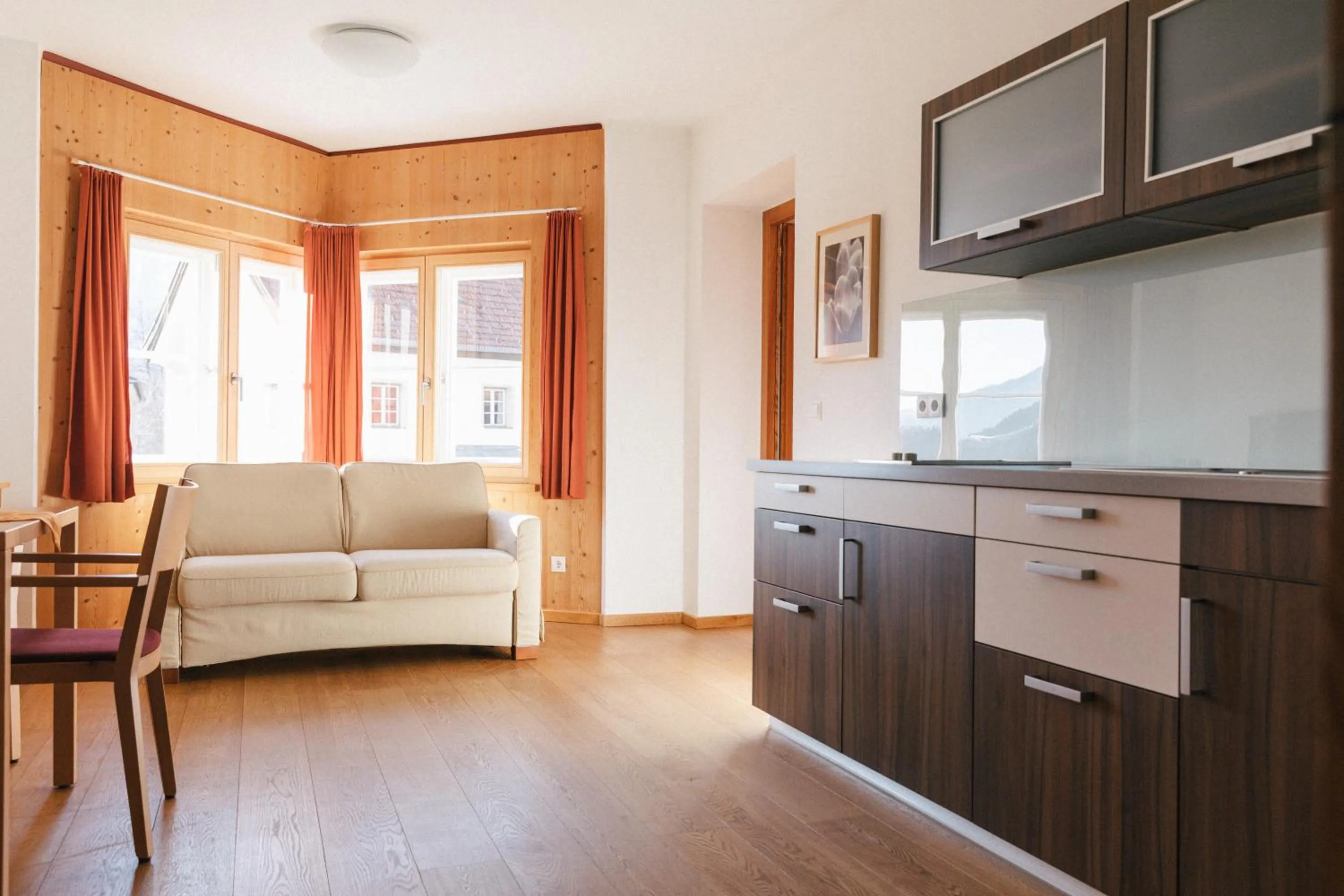 Kitchen or kitchenette in Klostergut Kronburg