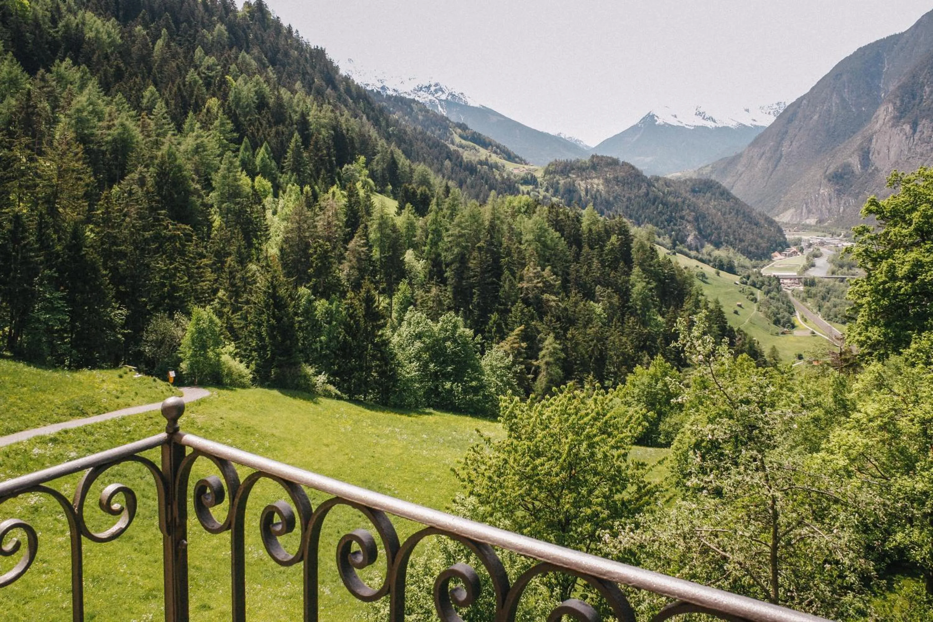 Garden in Klostergut Kronburg