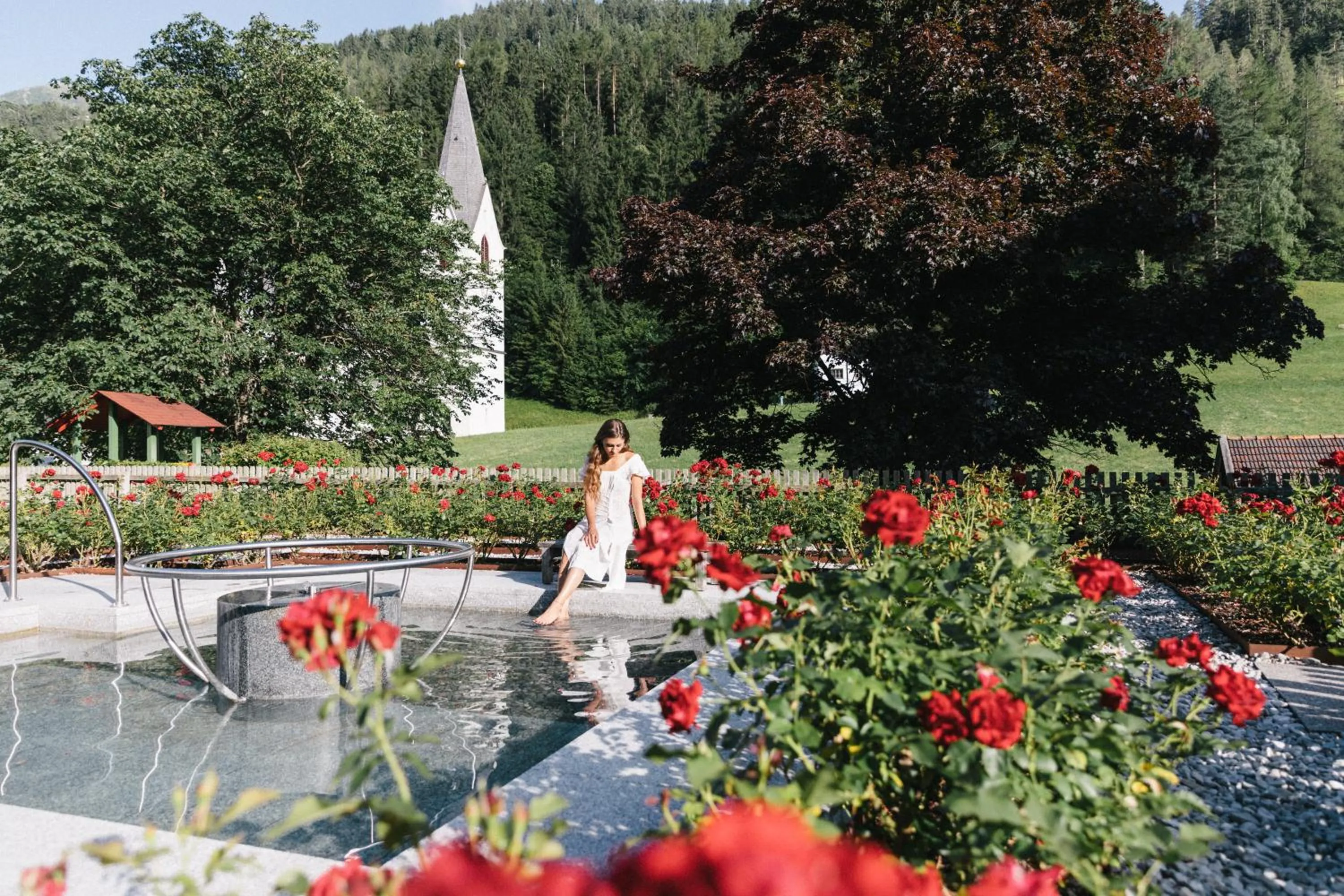 Garden in Klostergut Kronburg