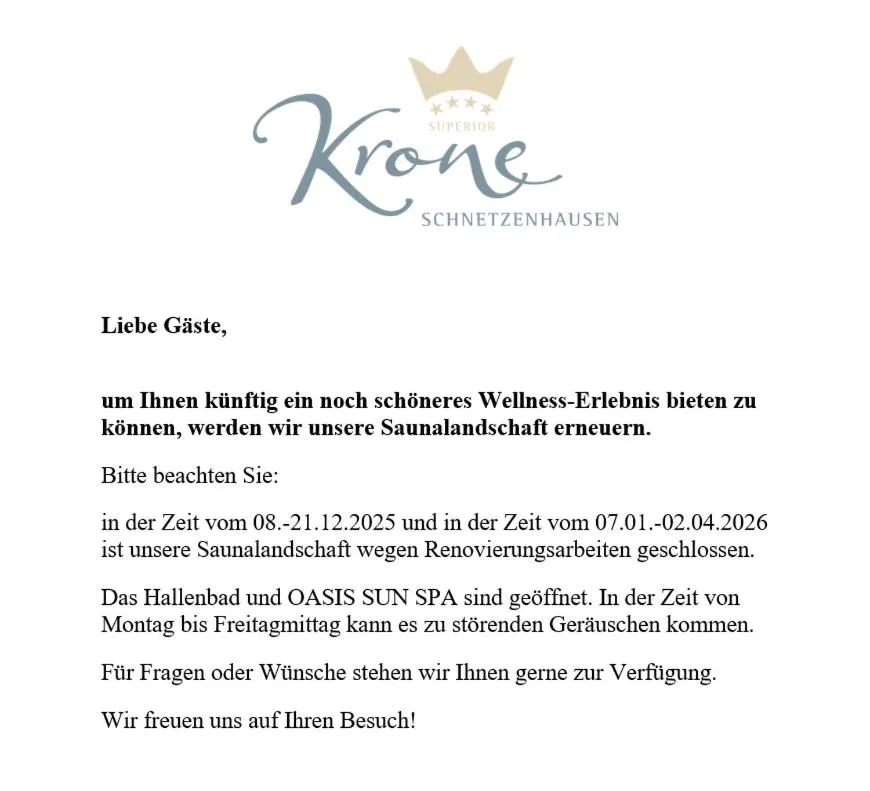 Property building in Ringhotel Krone