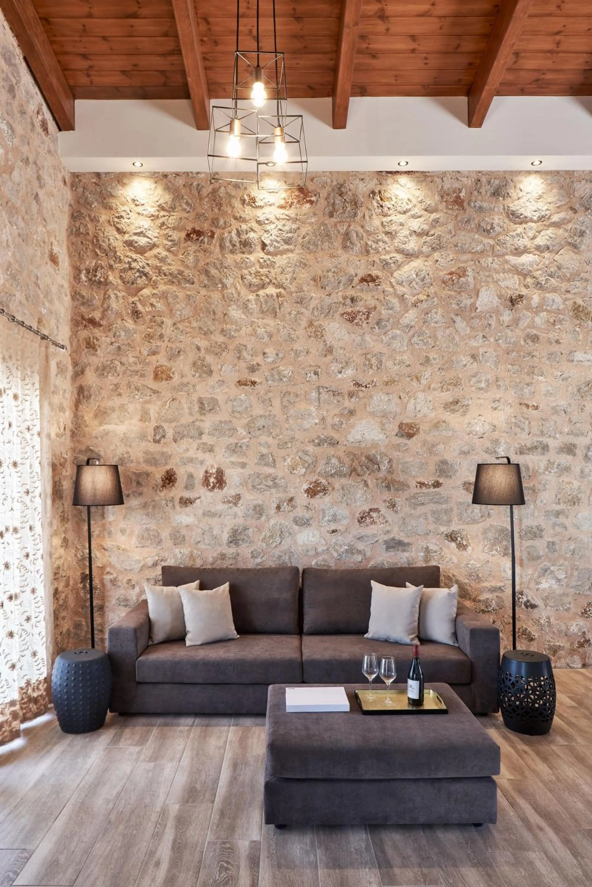 Living room in Anar Villas Rhodes