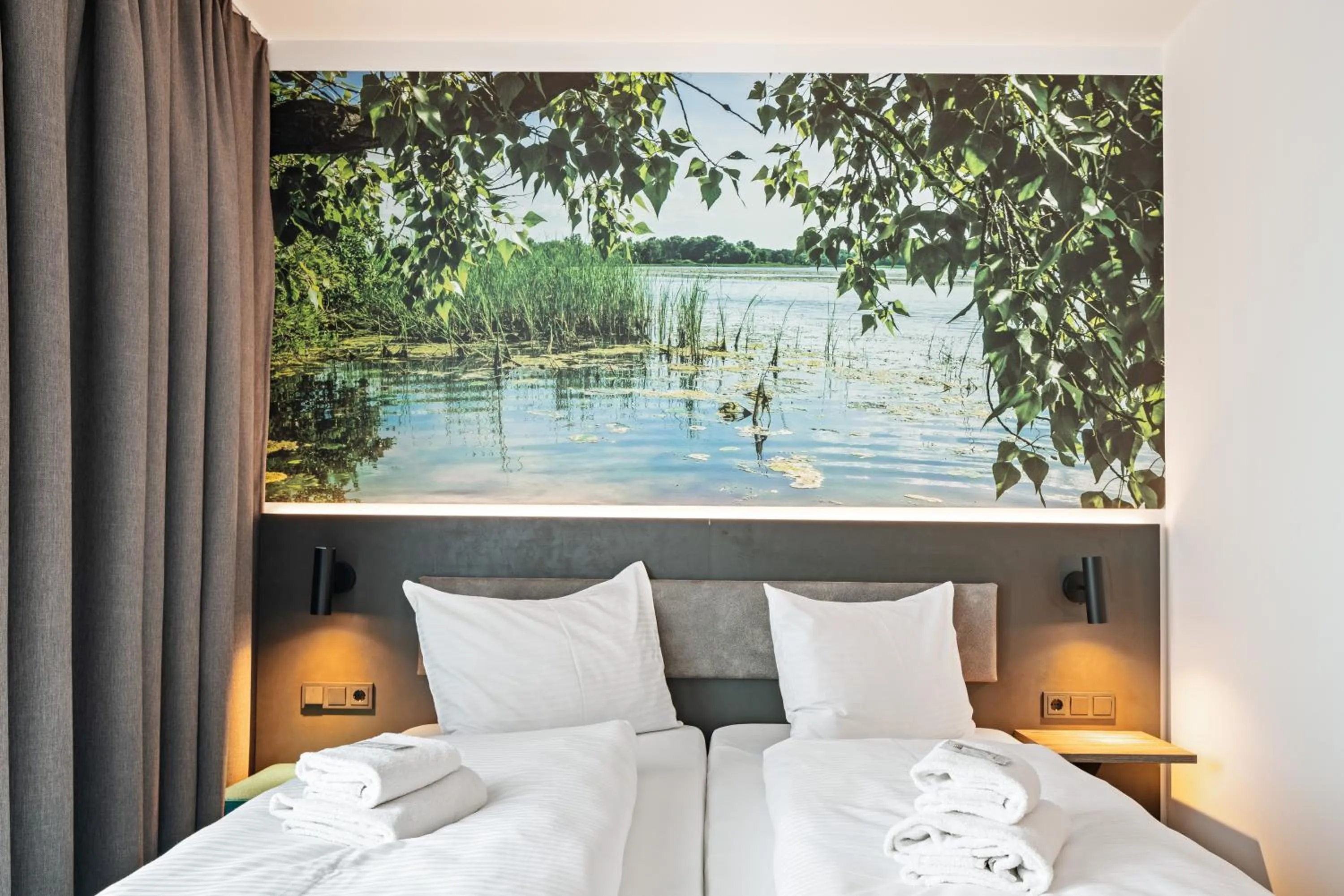 Photo of the whole room, Bed in Hotel Amper