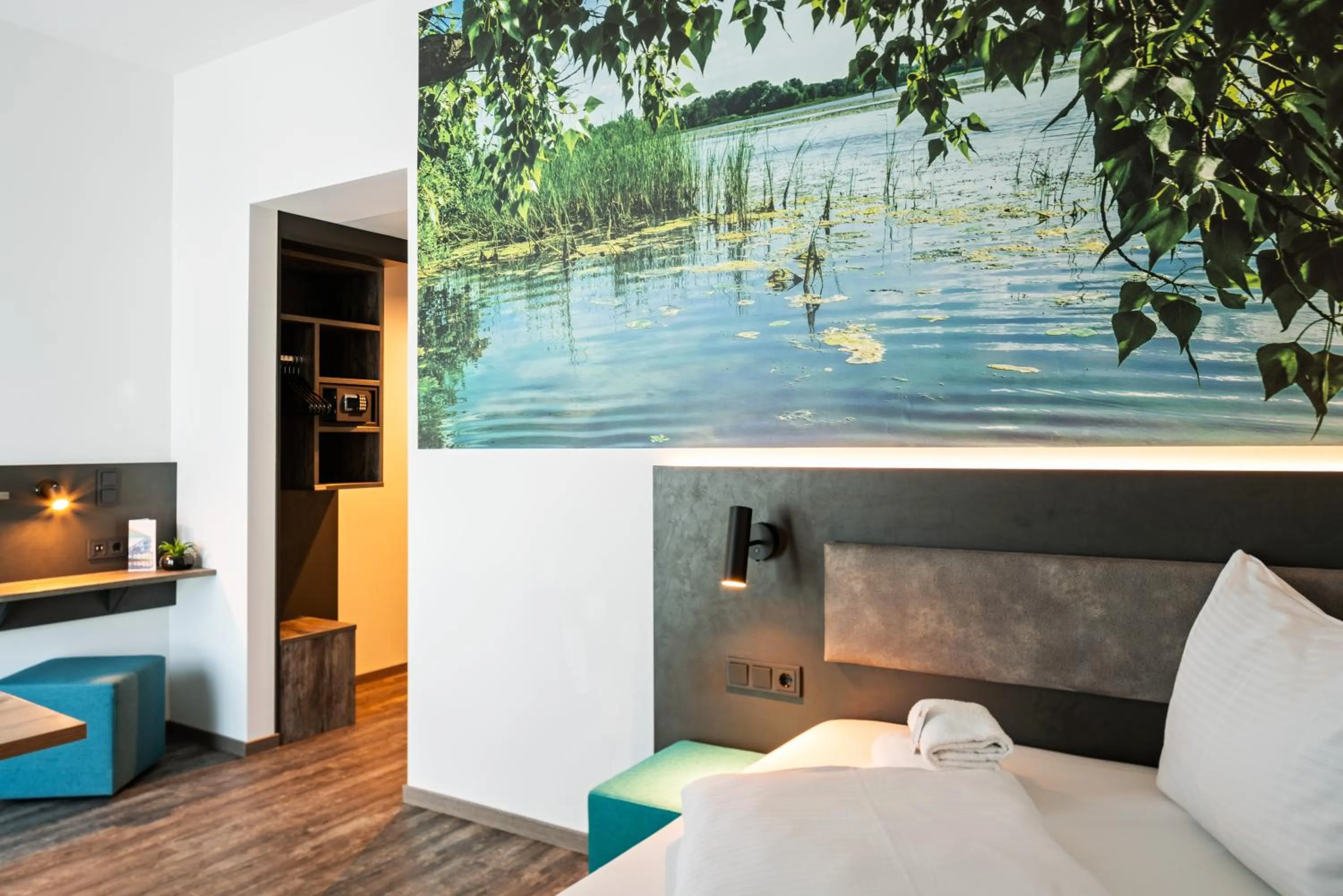 Photo of the whole room, Bed in Hotel Amper