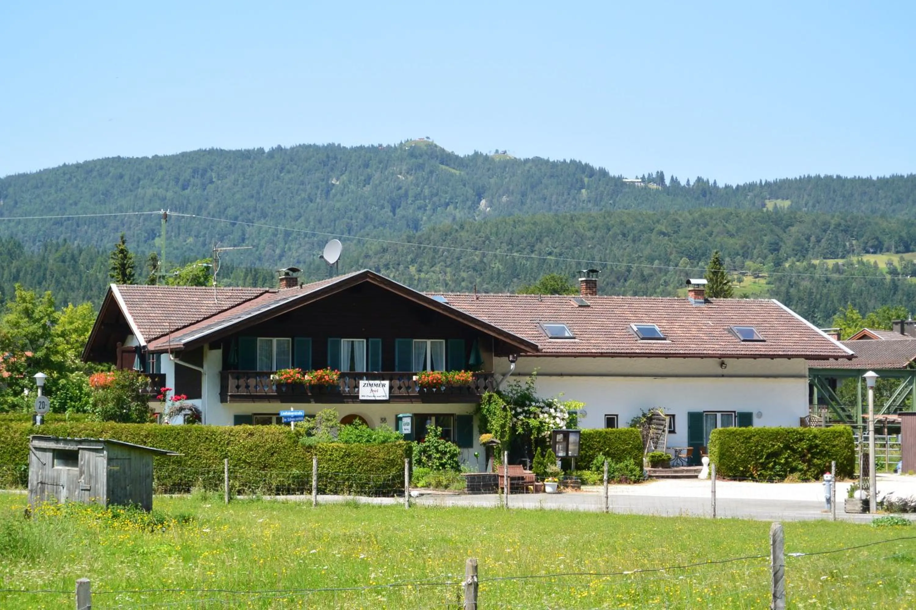 Bird's eye view in Gästehaus Döring