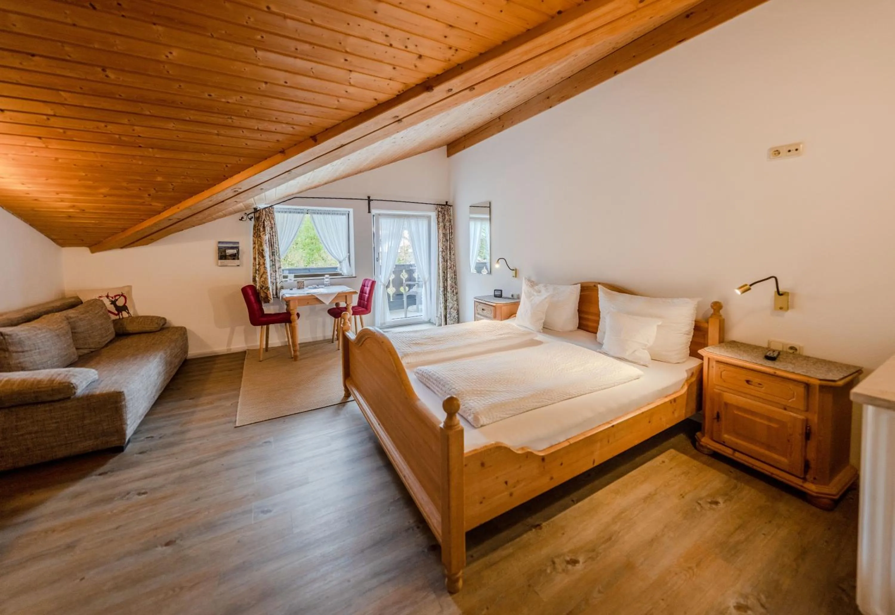Bed in Gästehaus Döring