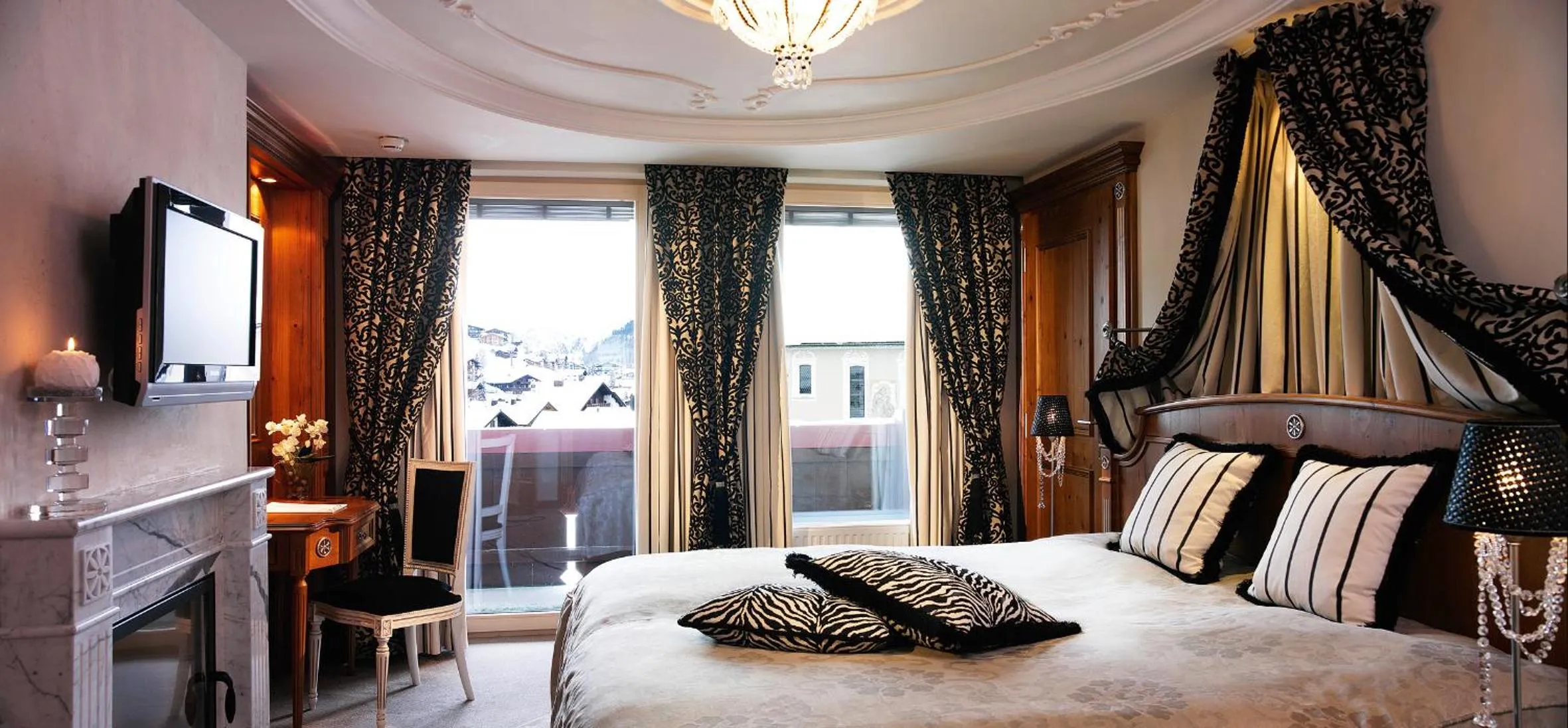 TV and multimedia in die Krone von Lech - Romantikhotel - Luxushotel in bester Lage