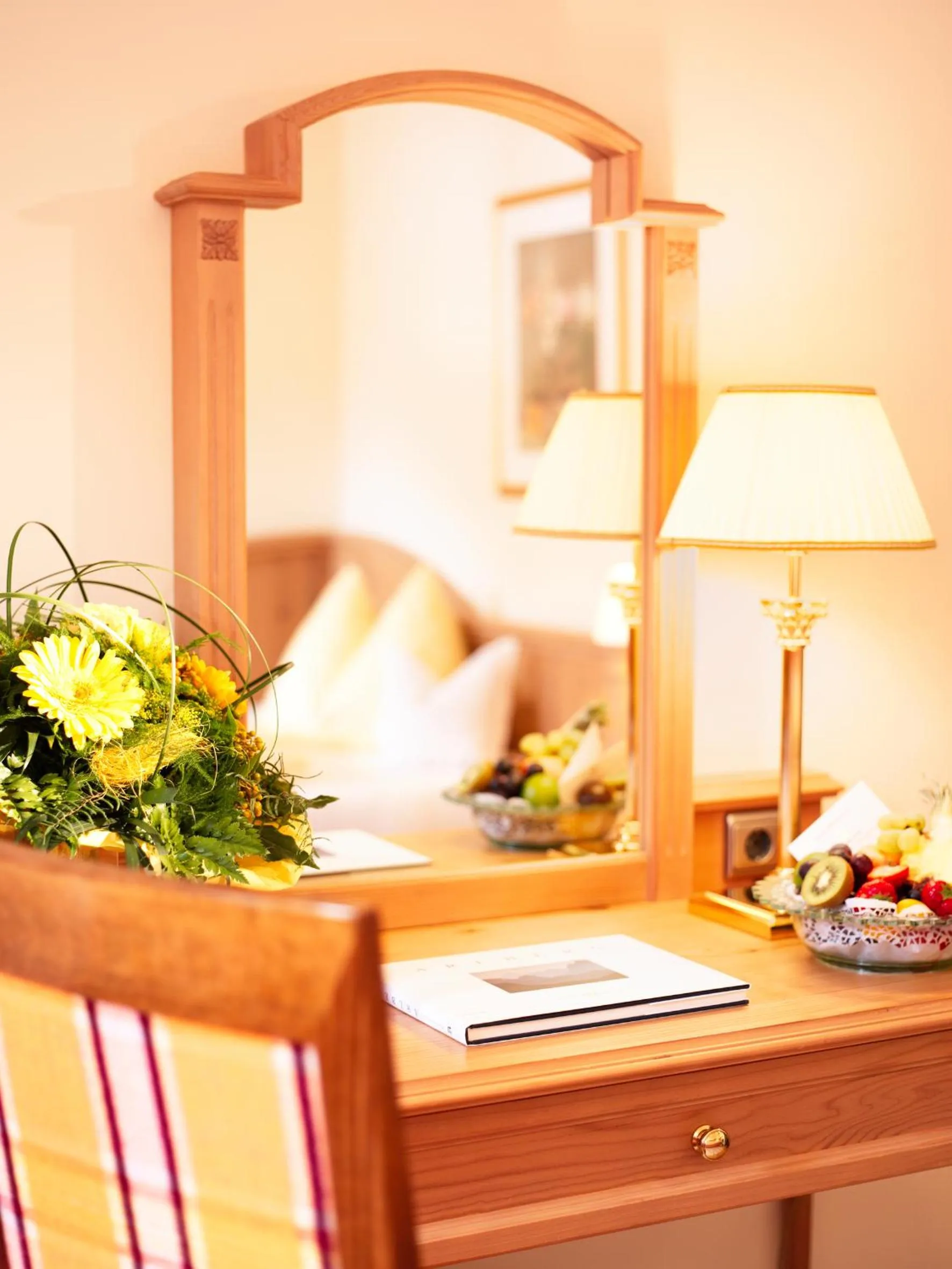 Decorative detail in die Krone von Lech - Romantikhotel - Luxushotel in bester Lage