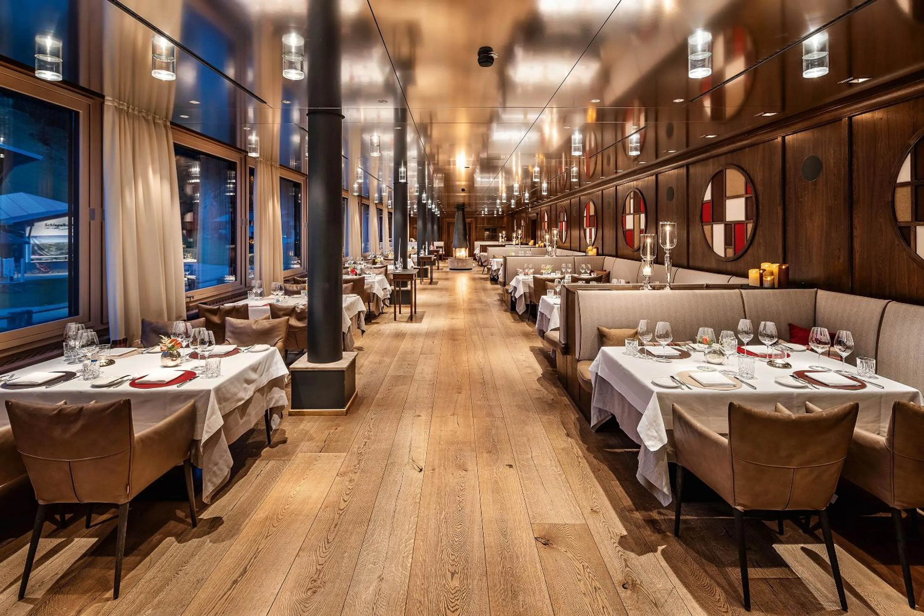 Restaurant/places to eat in die Krone von Lech - Romantikhotel - Luxushotel in bester Lage