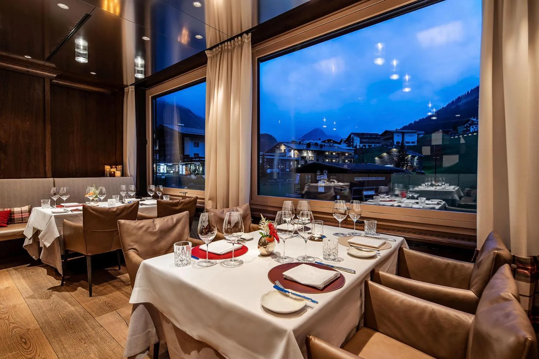 Restaurant/places to eat in die Krone von Lech - Romantikhotel - Luxushotel in bester Lage