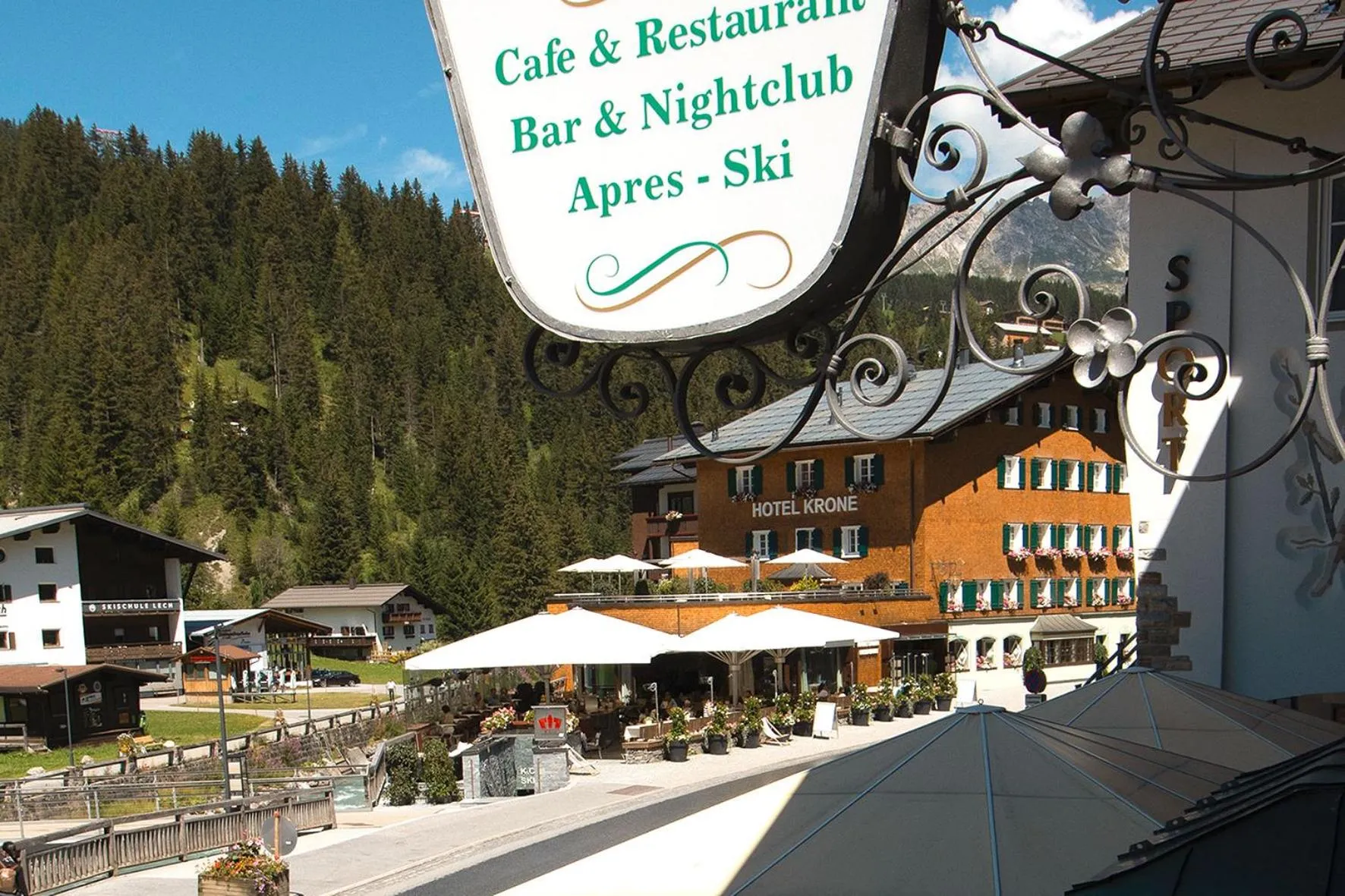 Restaurant/places to eat in die Krone von Lech - Romantikhotel - Luxushotel in bester Lage