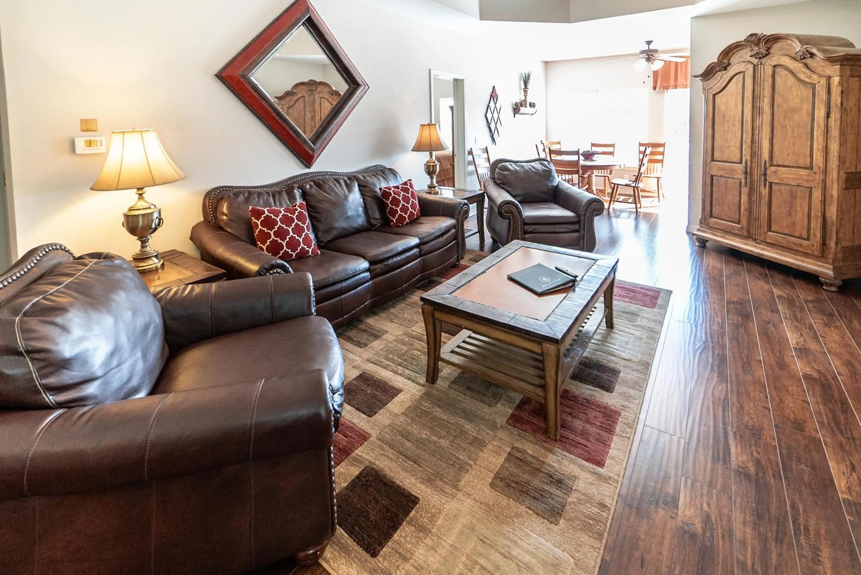 Living room in Legacy at Thousand Hills