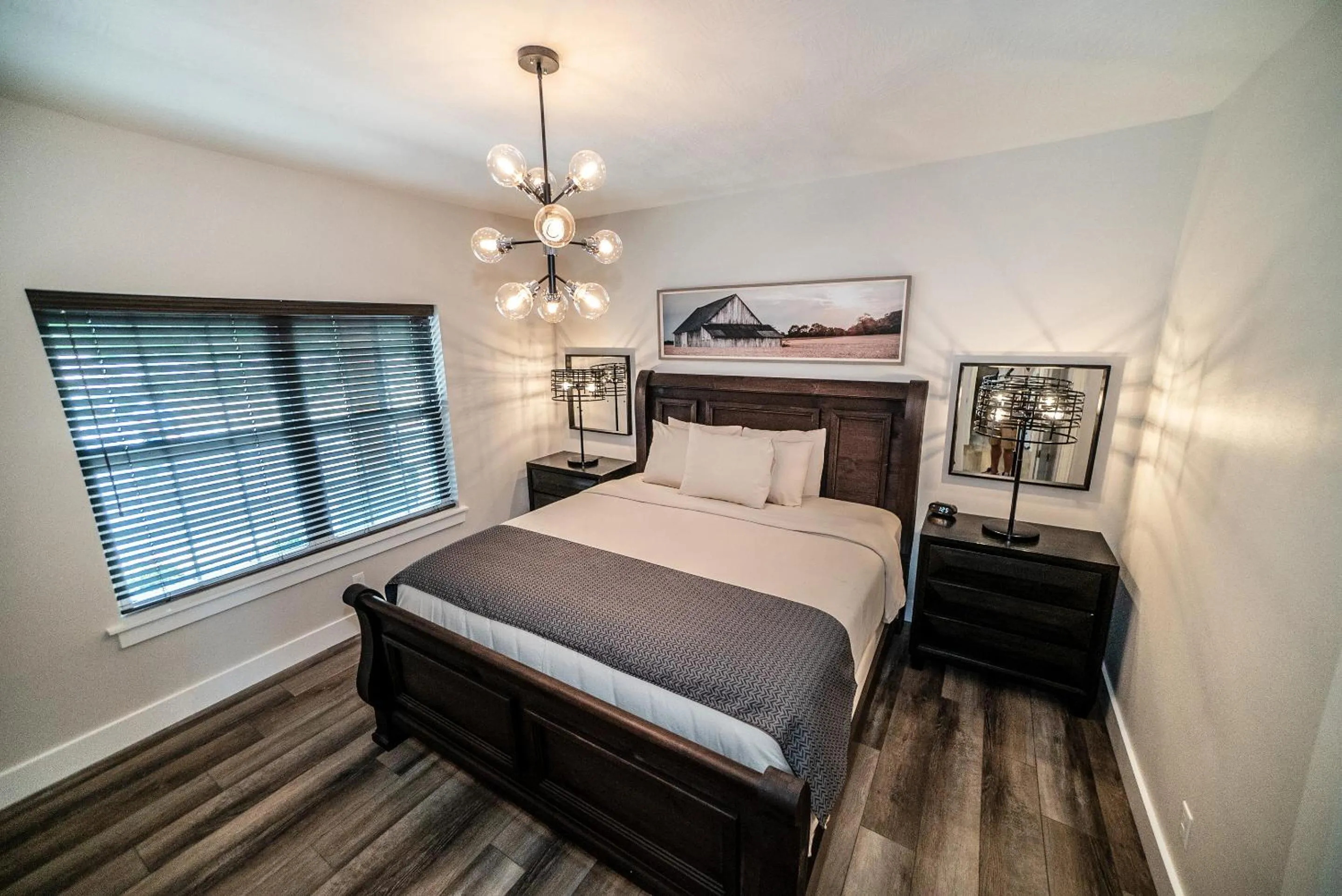 Bed in Reunion Lodges at Thousand Hills