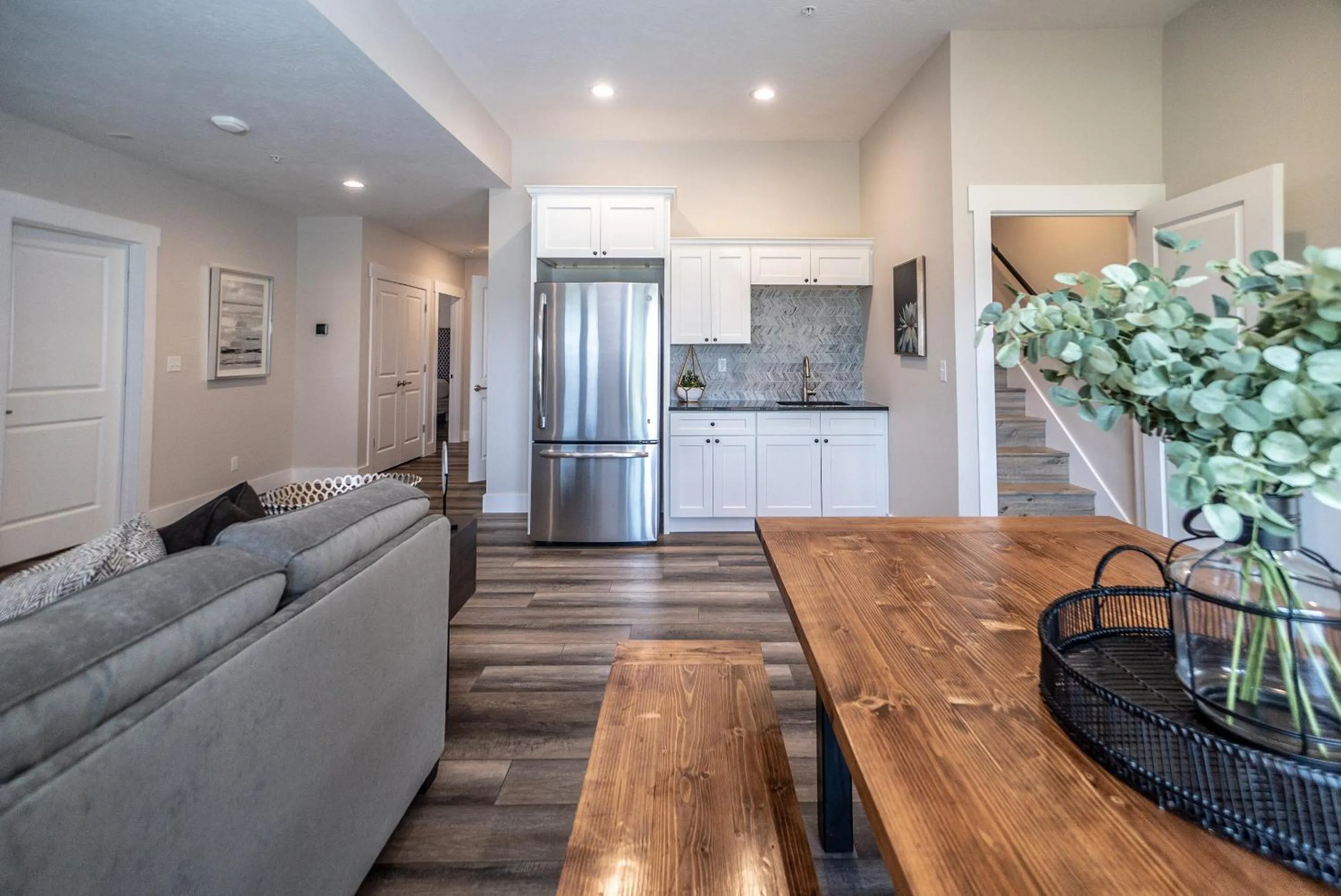 Kitchen or kitchenette in Reunion Lodges at Thousand Hills