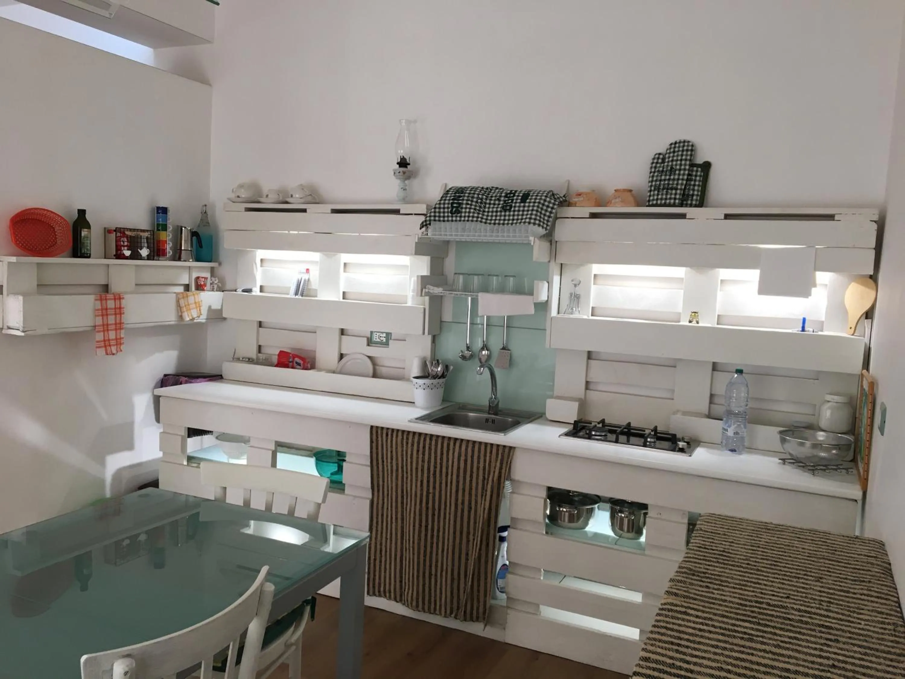 Kitchen or kitchenette in Casa Baby Planet