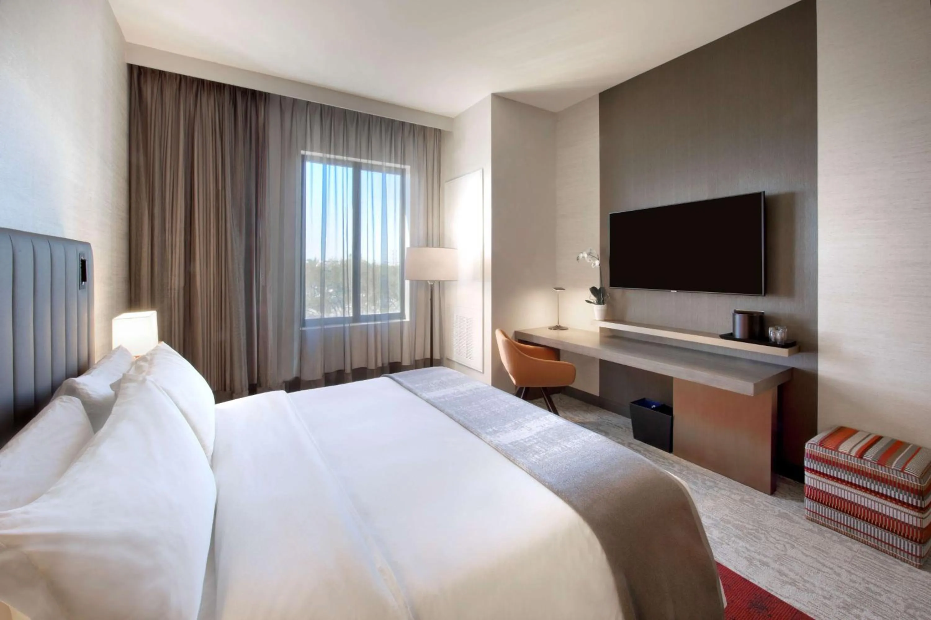 Bed in THesis Hotel Miami Coral Gables, Curio Collection by Hilton