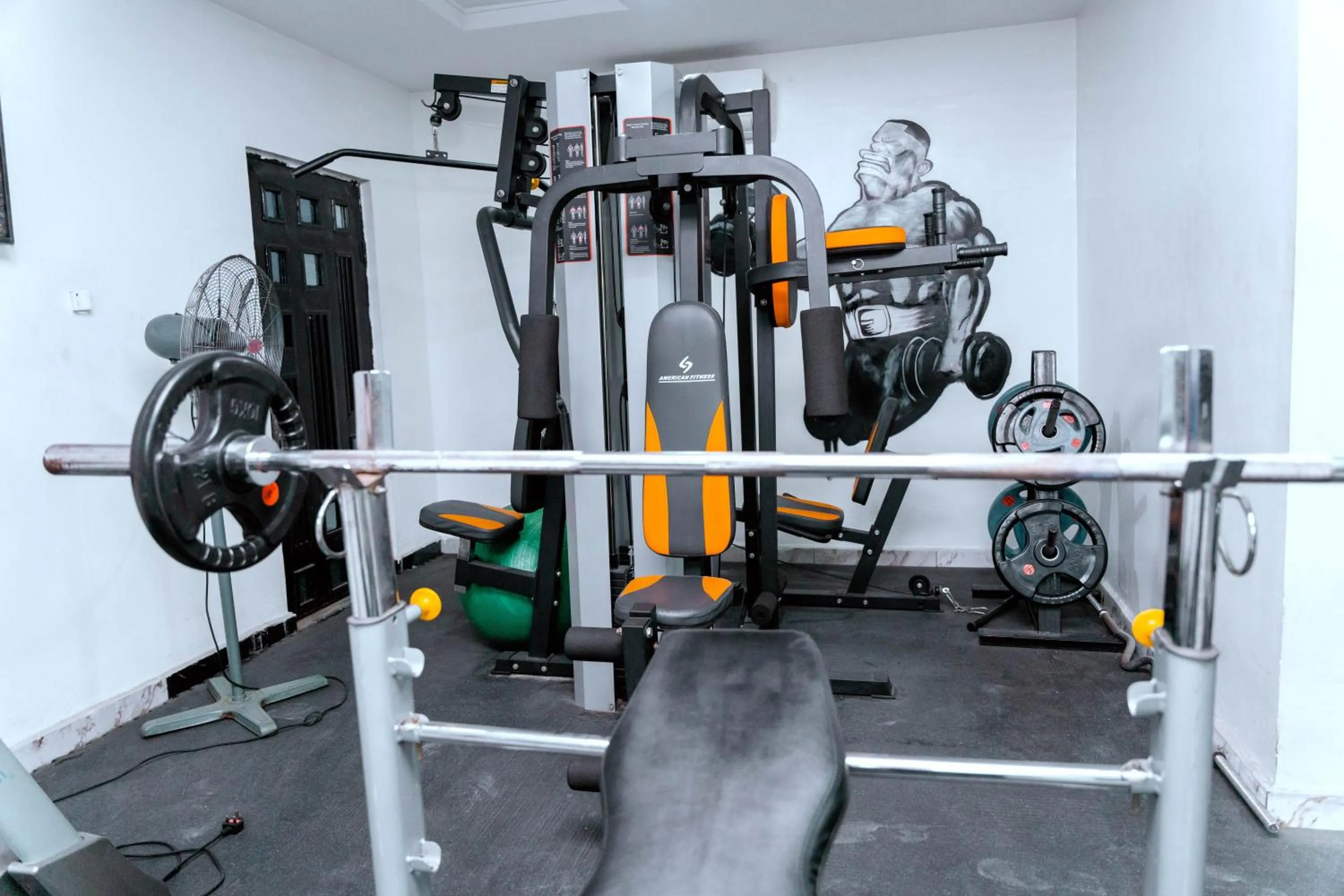 Fitness centre/facilities in 247 Luxury Hotel