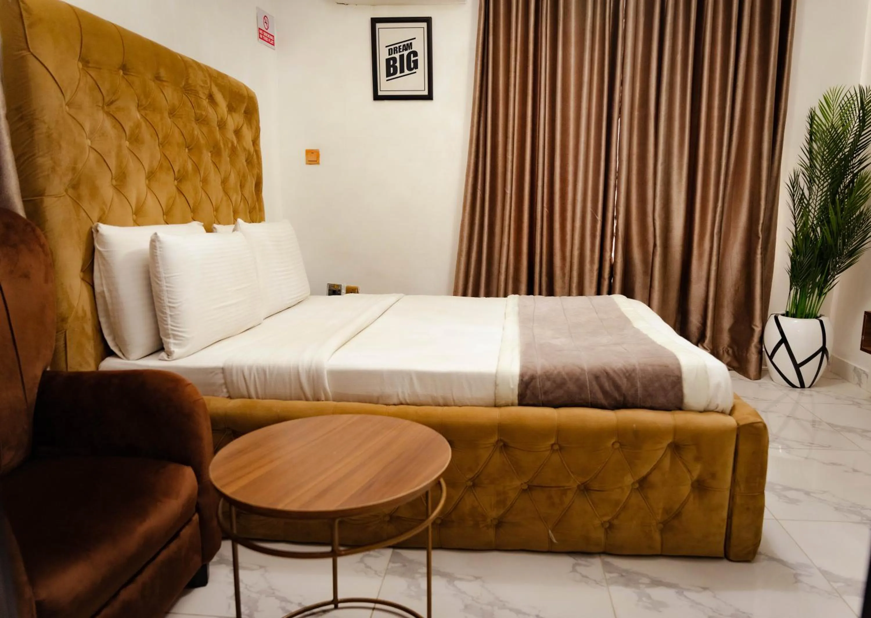 Bed in 247 Luxury Hotel