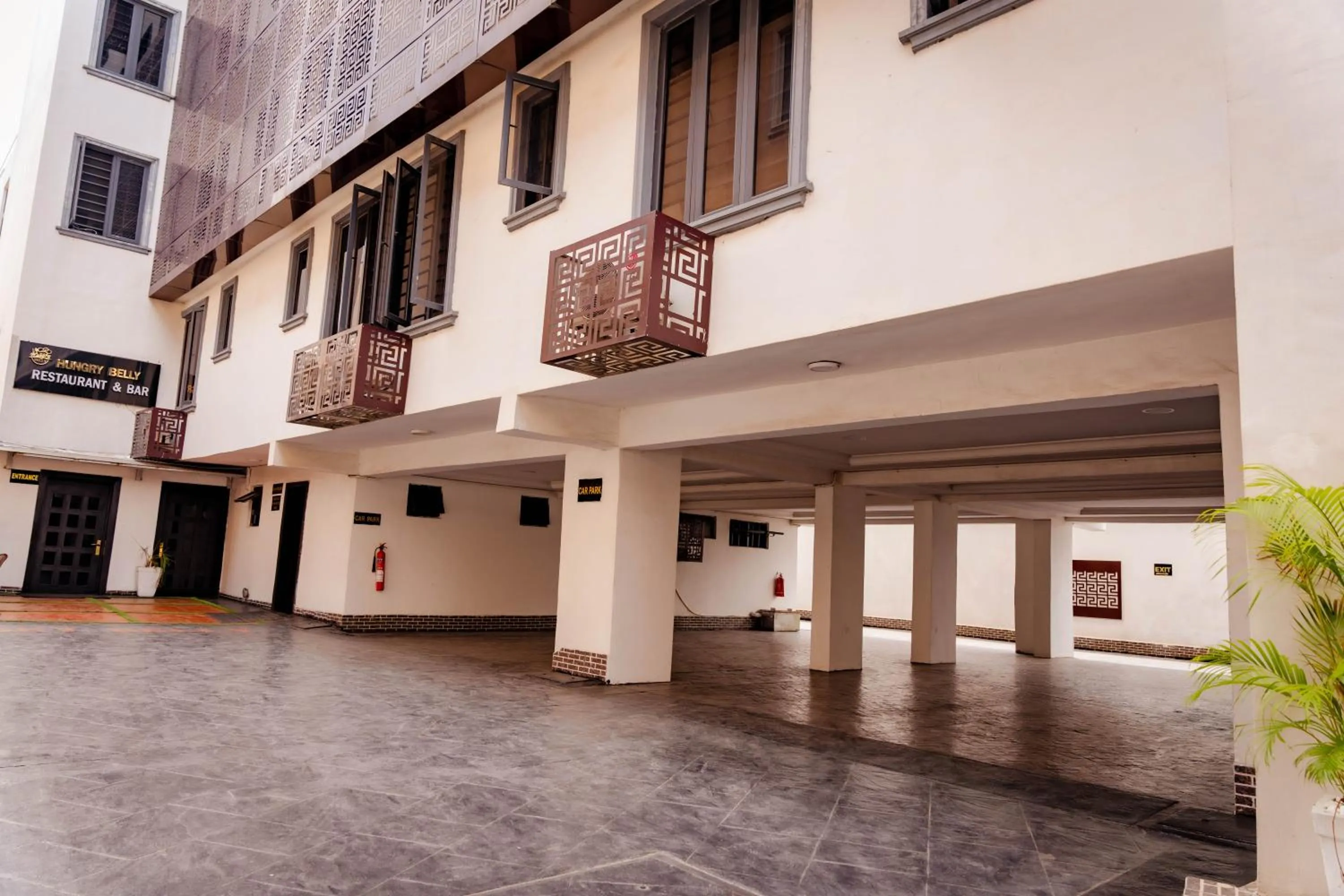 Property building in 247 Luxury Hotel