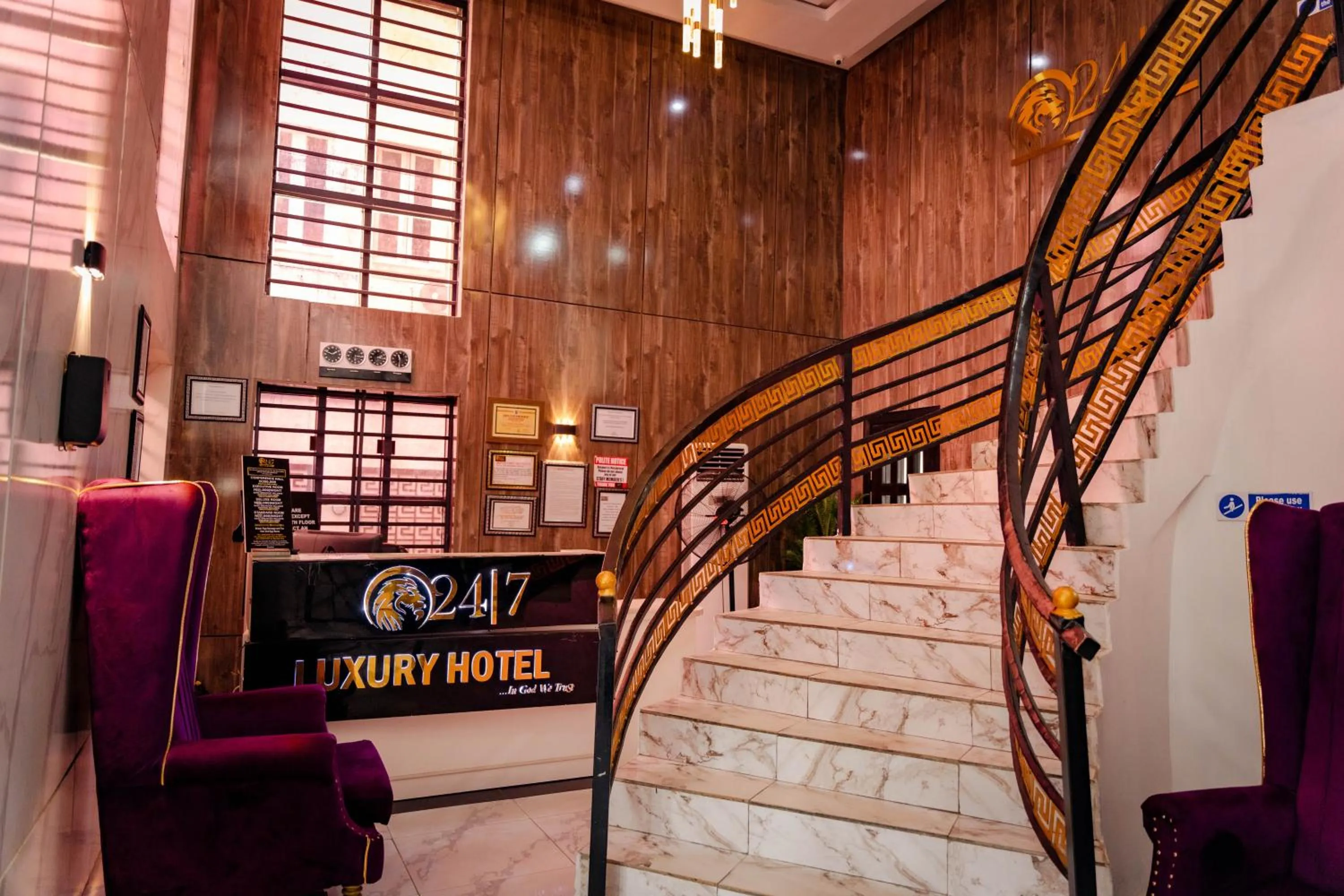 Property building in 247 Luxury Hotel