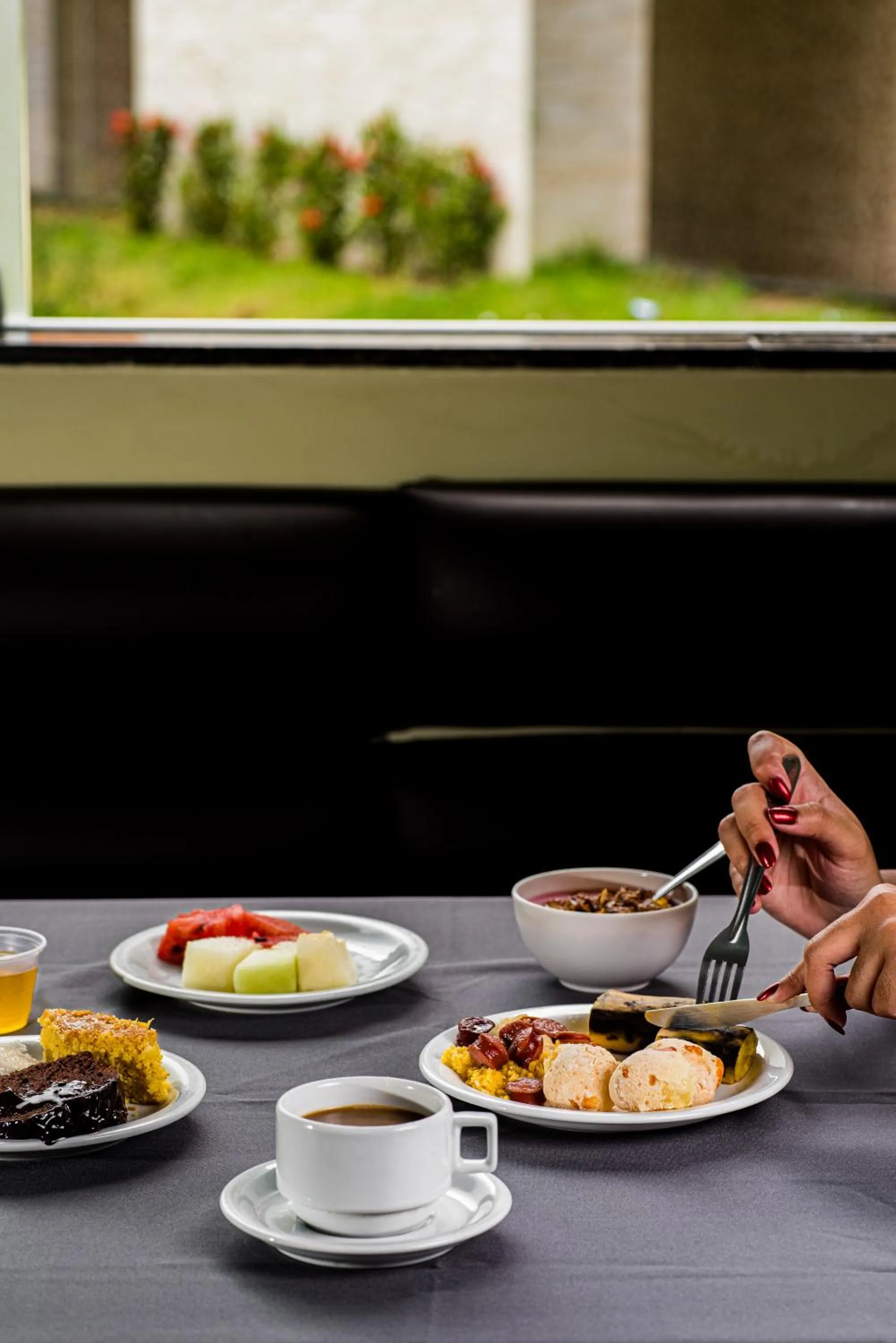 Breakfast in Porto Mar Hotel