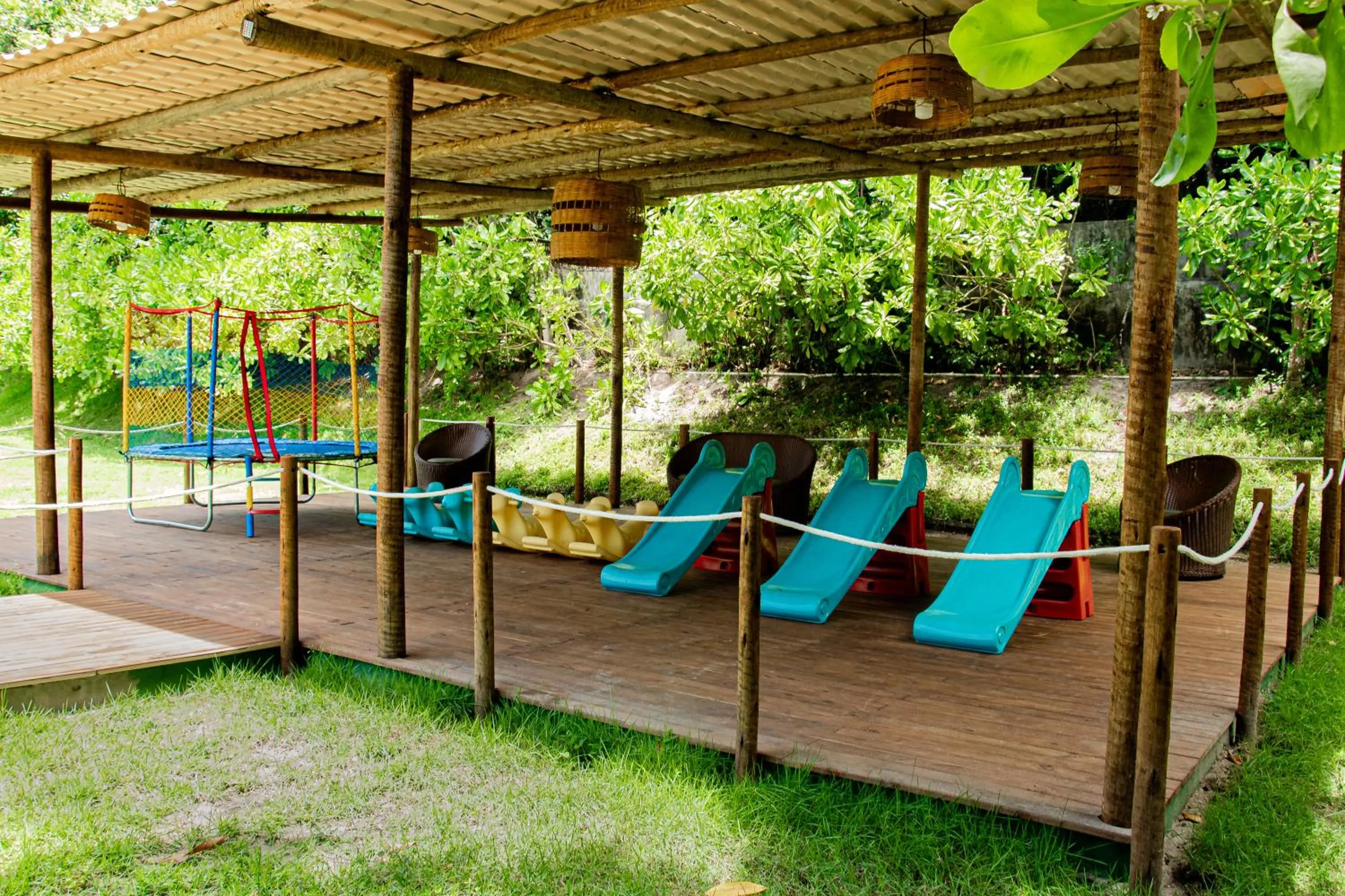 Children play ground in Porto Mar Hotel