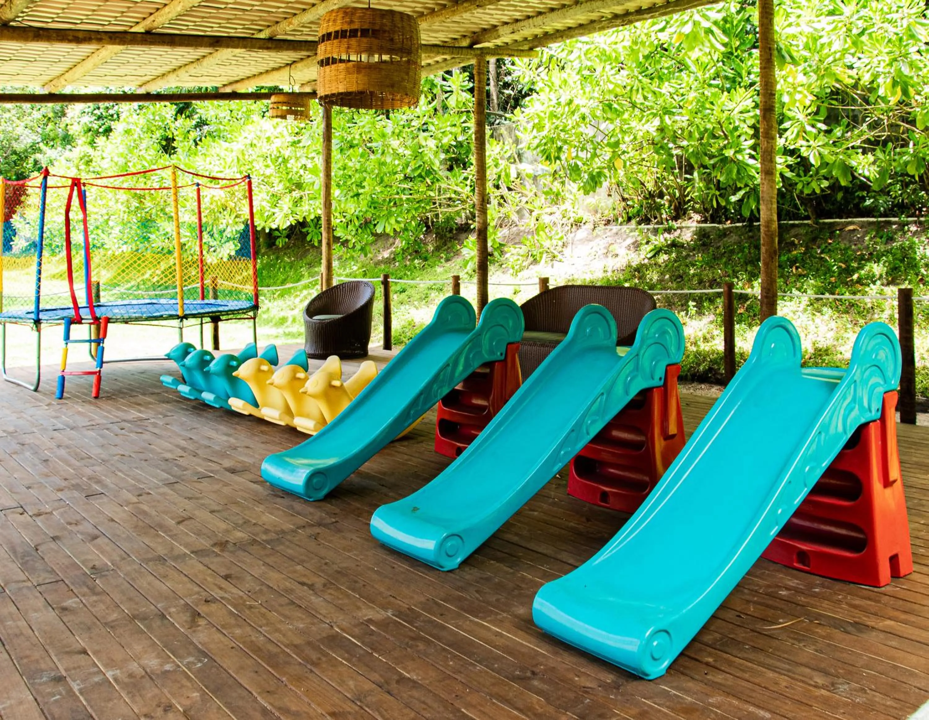 Children play ground in Porto Mar Hotel