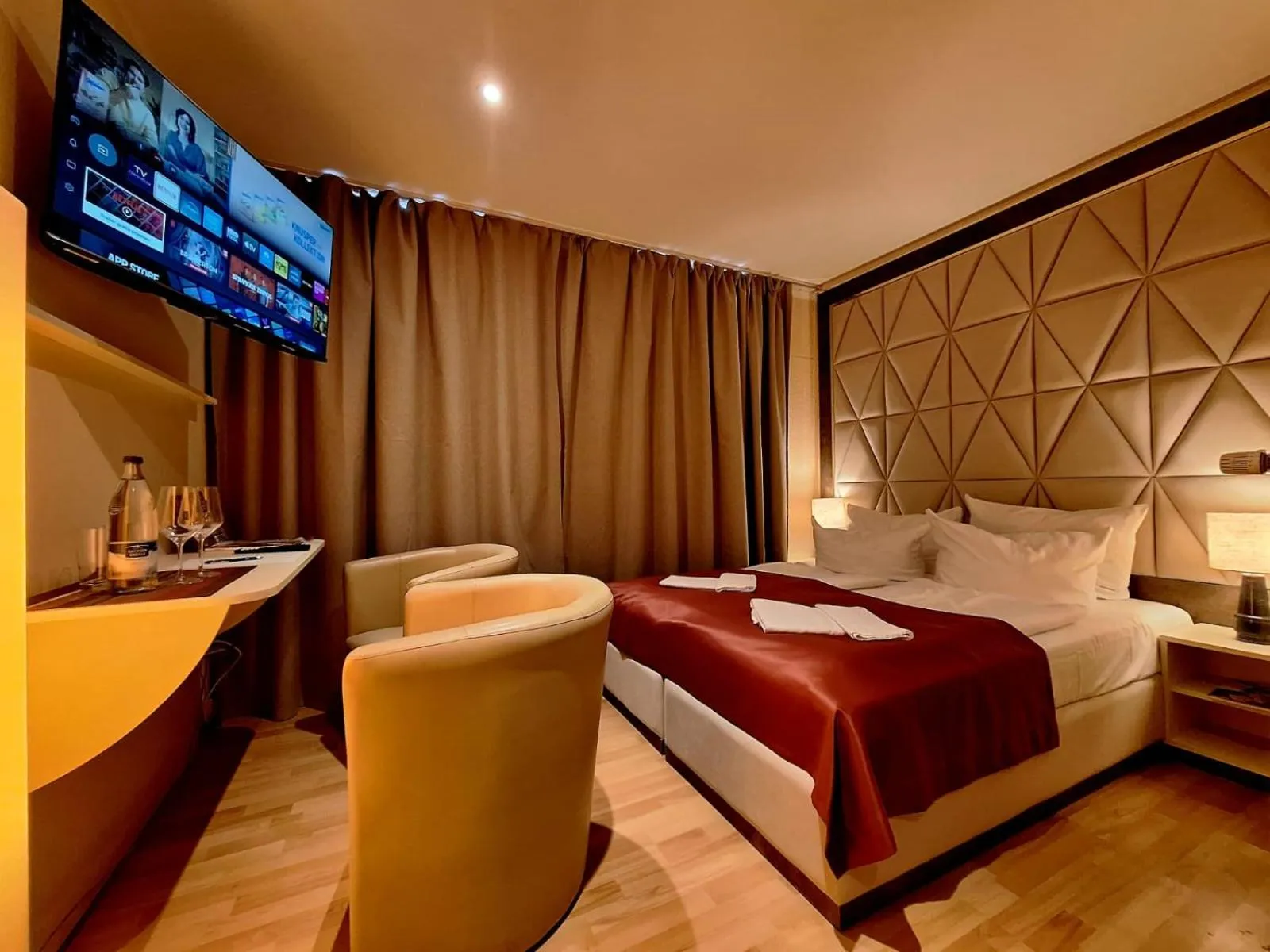 Bed in Hotel Adler Leipzig