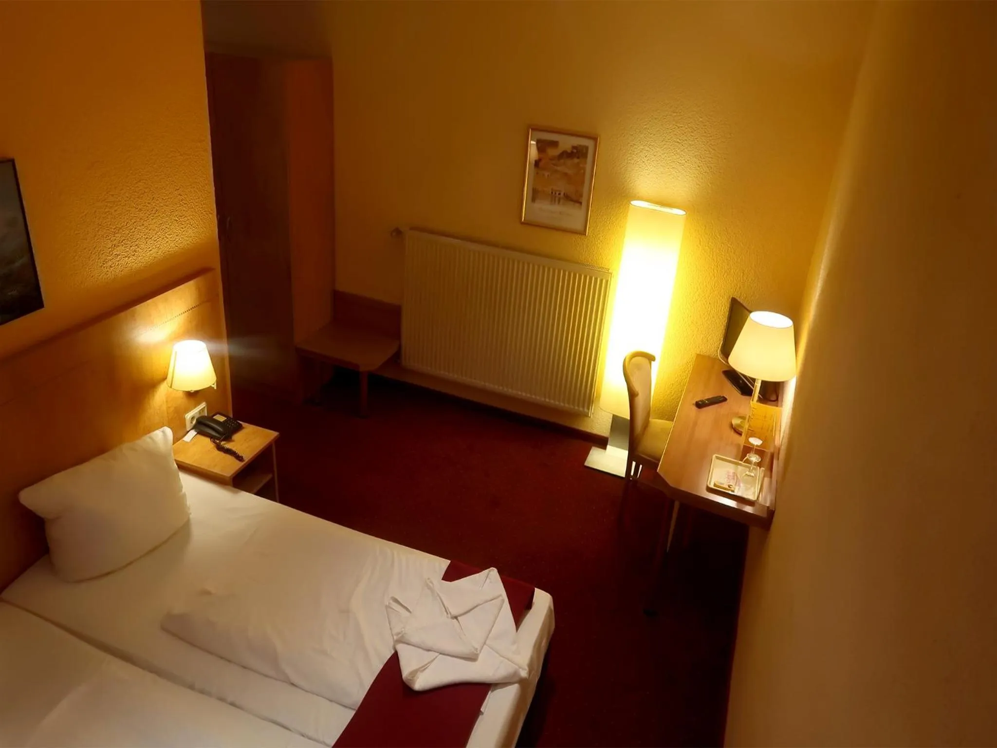 Bed in Hotel Adler Leipzig