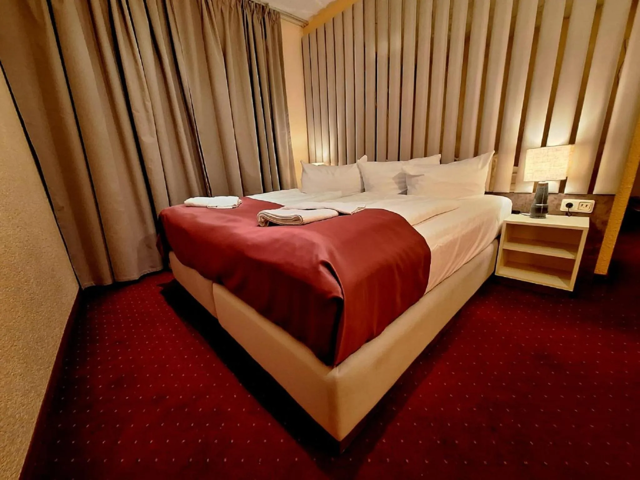 Bed in Hotel Adler Leipzig