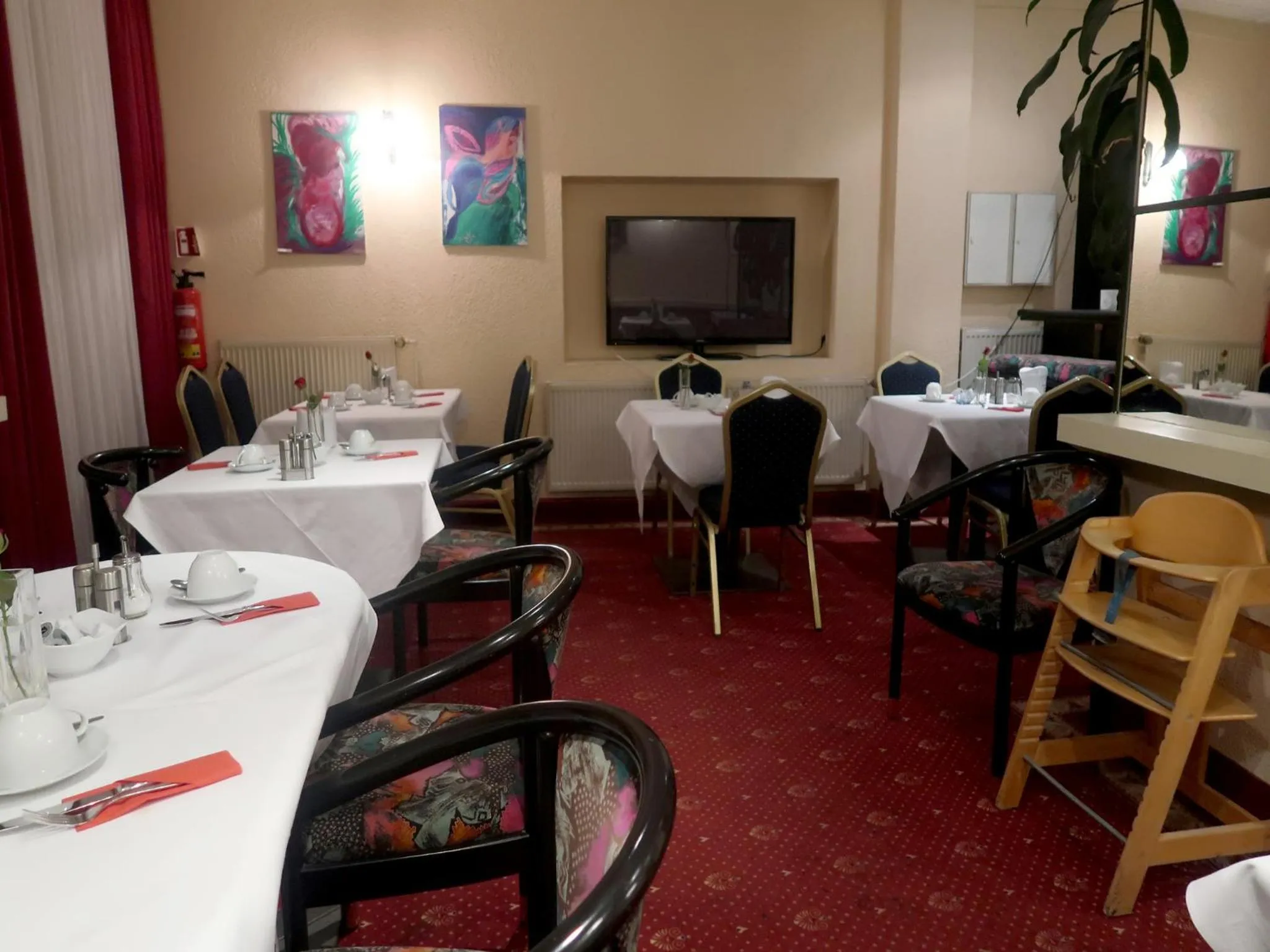 Restaurant/places to eat in Hotel Adler Leipzig