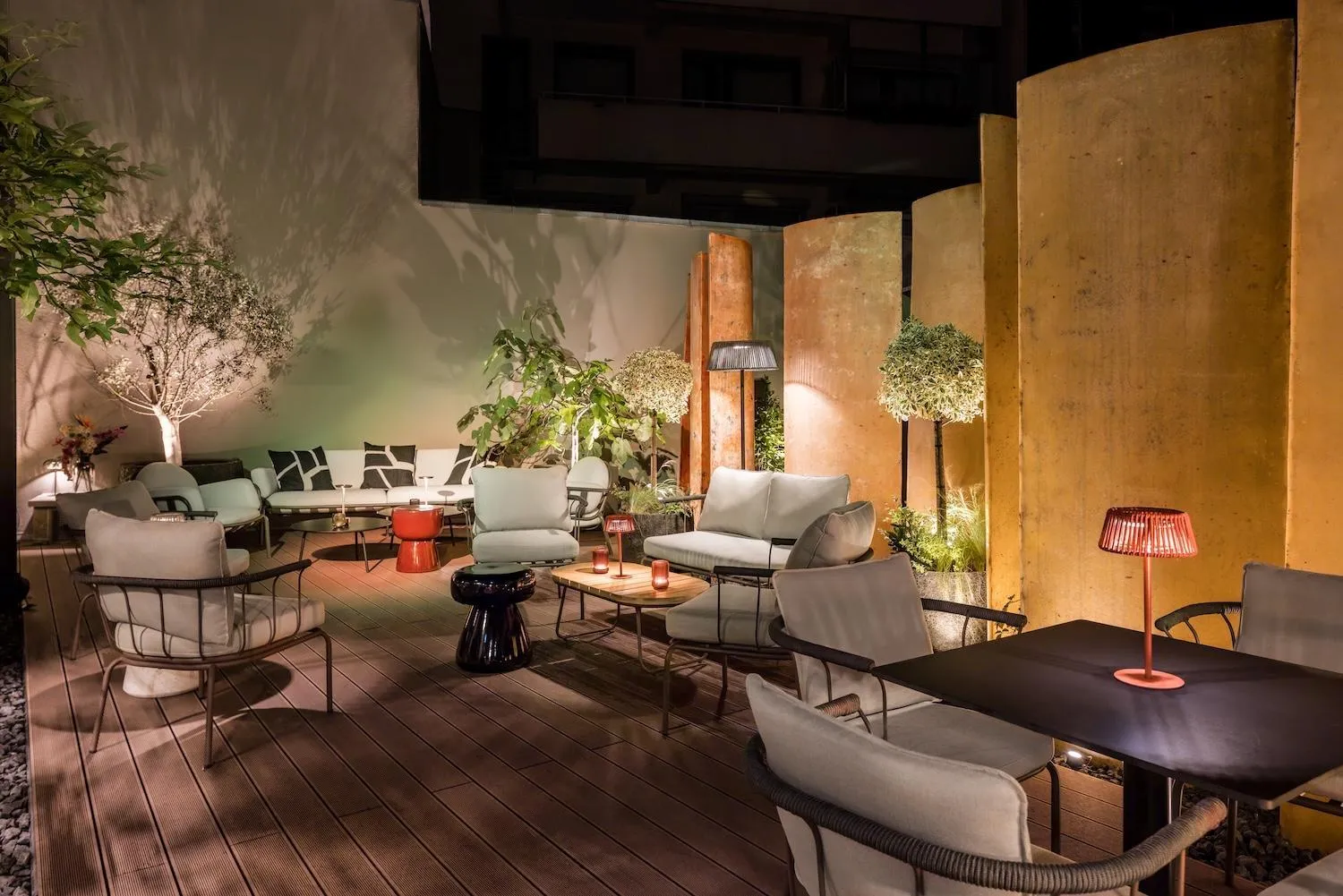 Garden in Hotel AMANO Düsseldorf