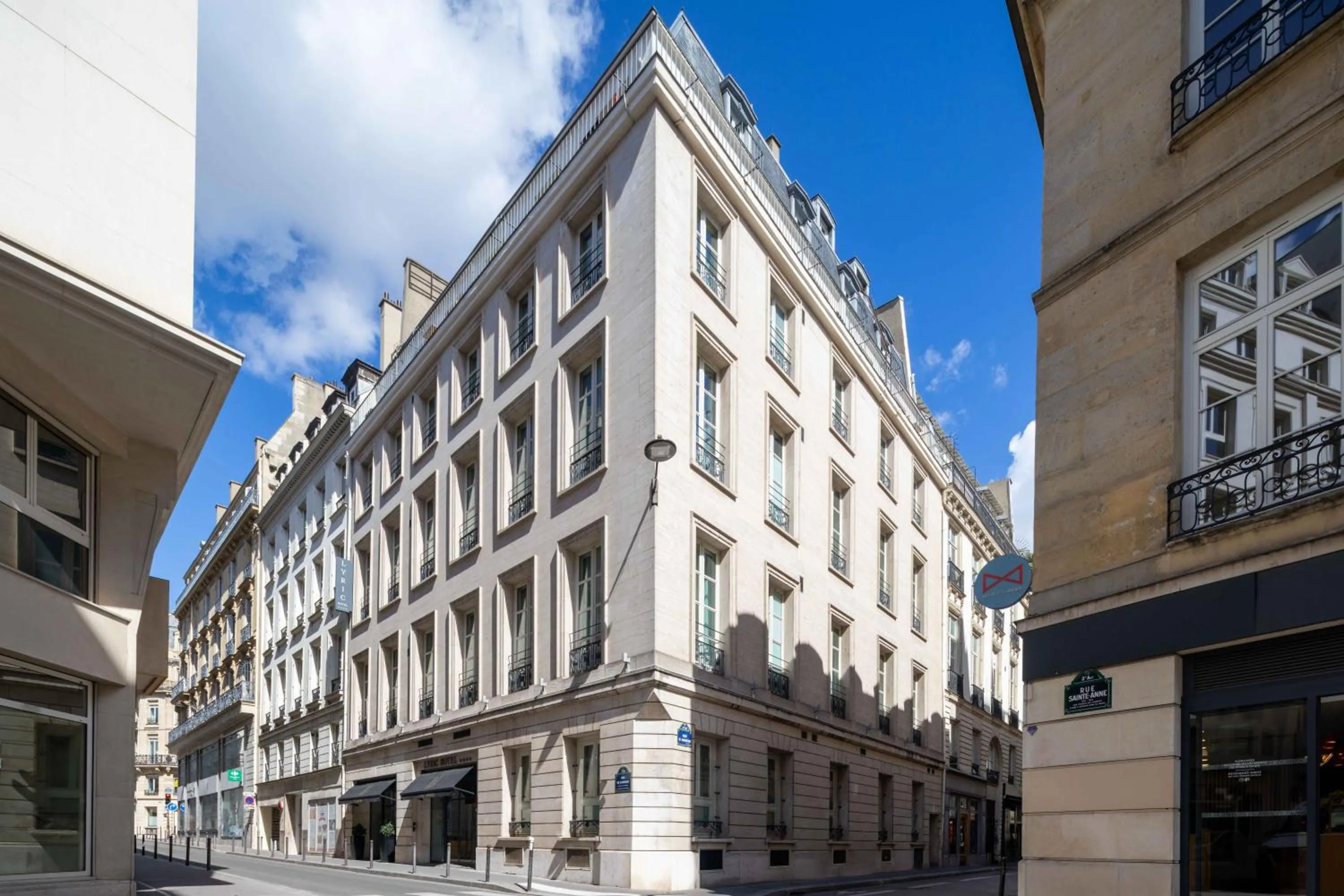 Property building in Lyric Hotel Paris Opera