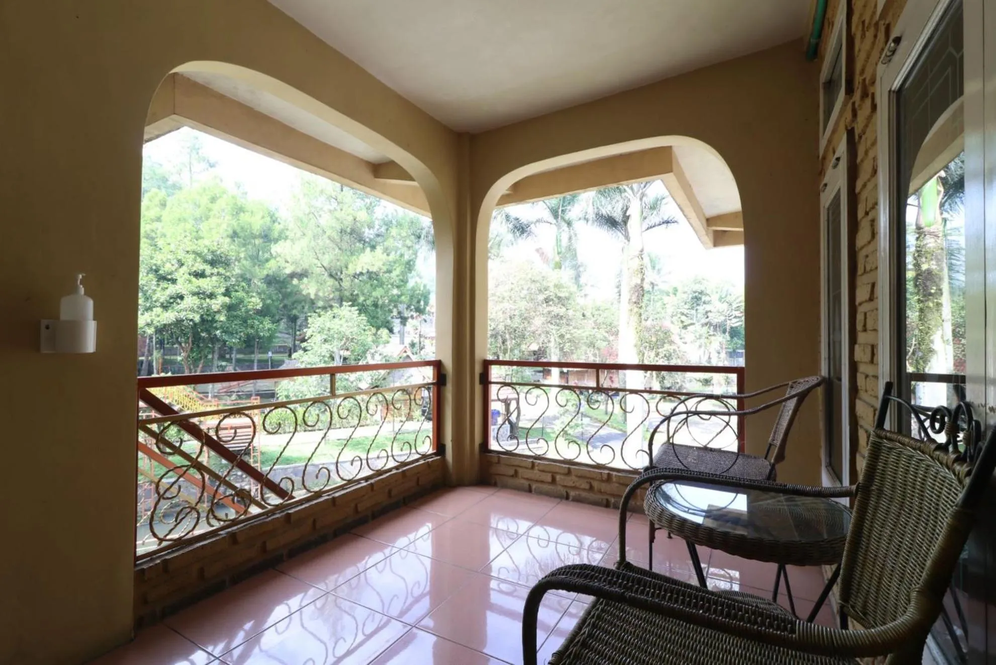 Seating area in Kampung Pa'go Resort Hotel